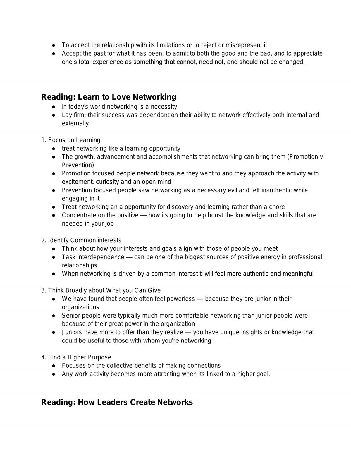 Principles of Leadership Entire Course Notes - Page 28