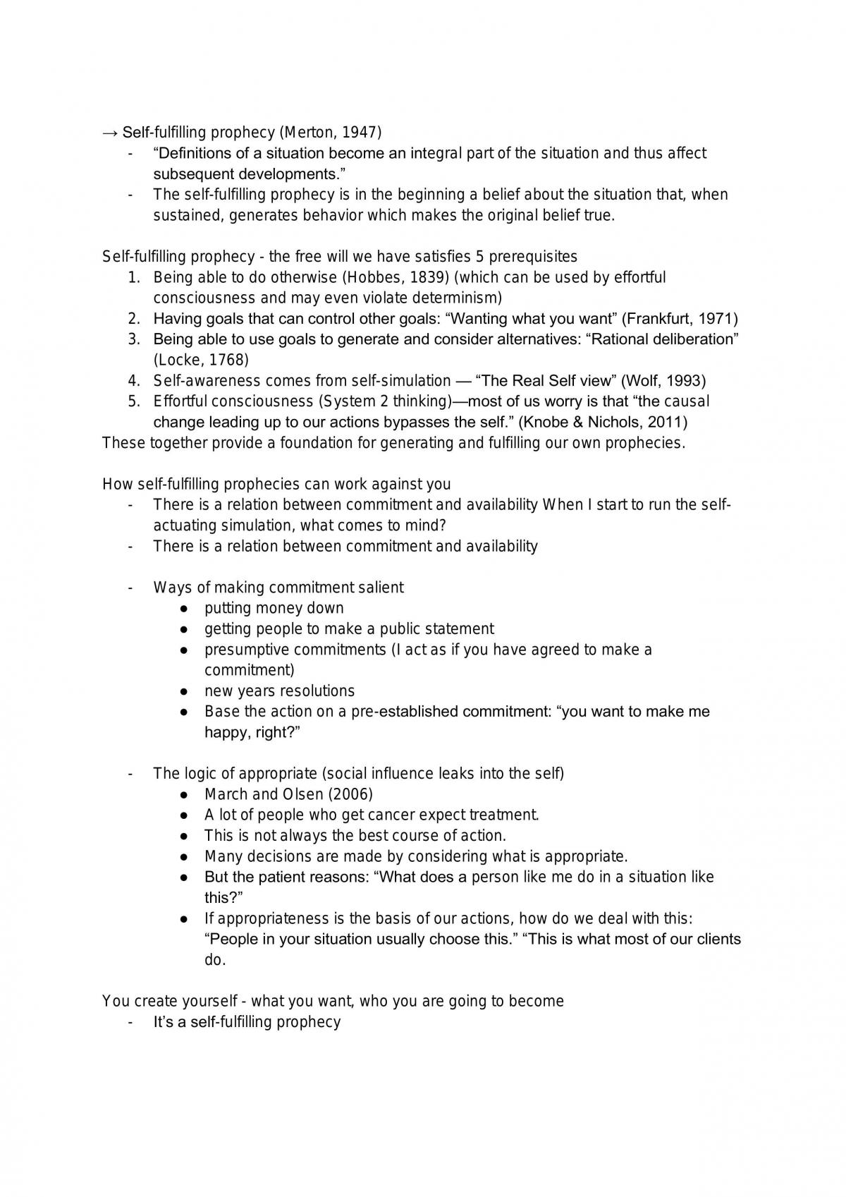 PS359 Behaviour Change revision notes - Page 11