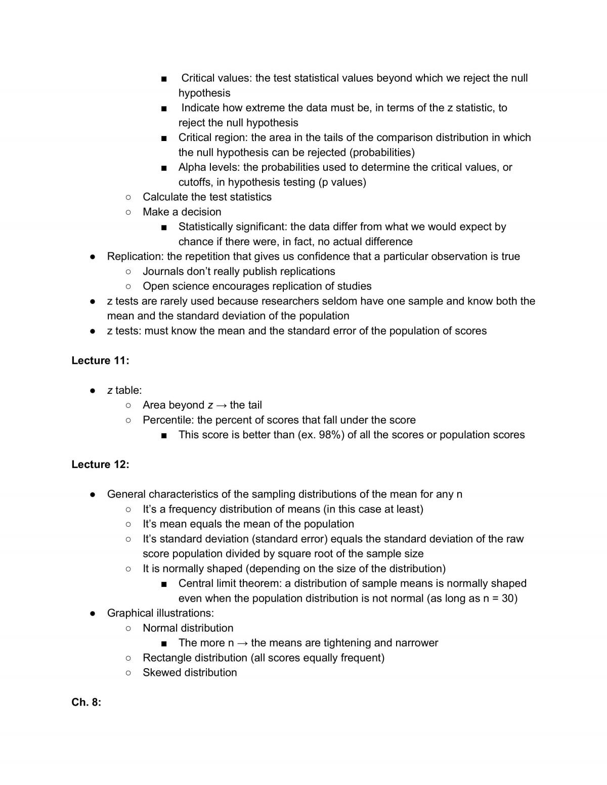 Analysis of Behavioural Data Notes - Page 16