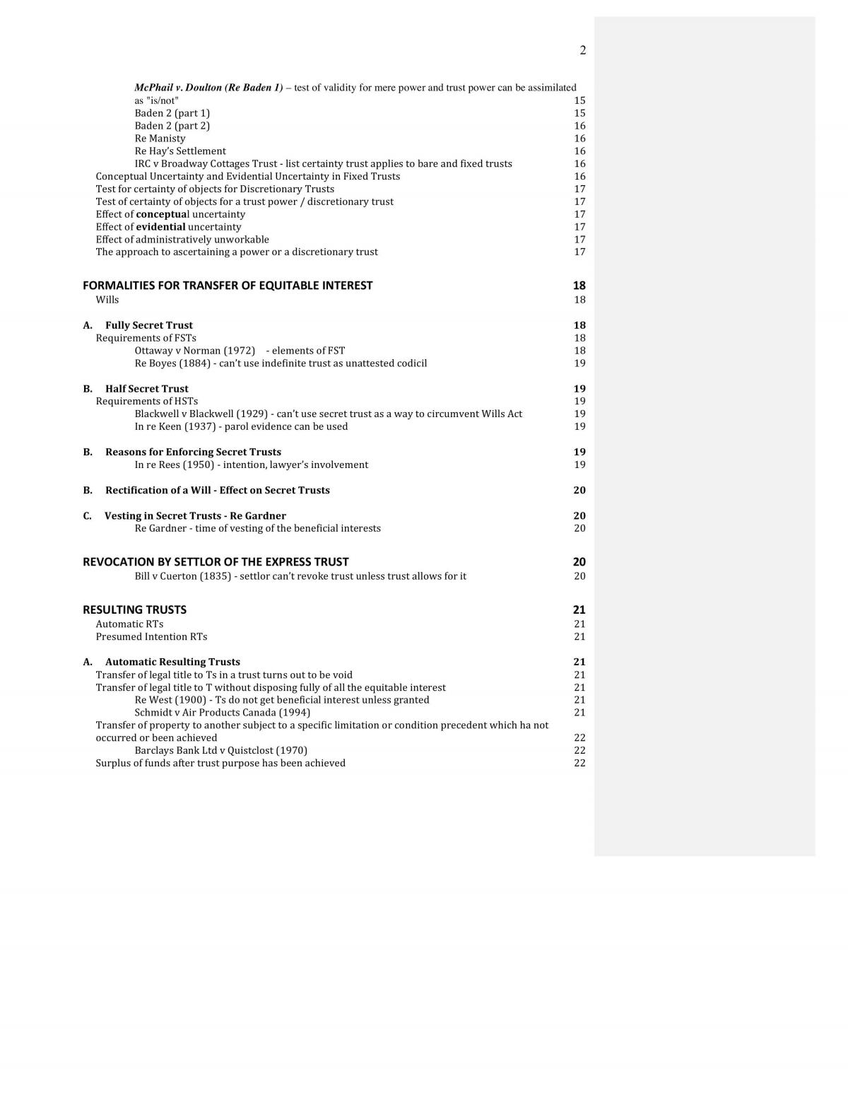 equity notes - Page 2