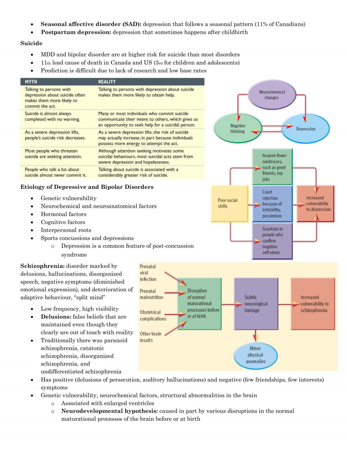 Introductory Psychology PSY100 Notes - Page 10