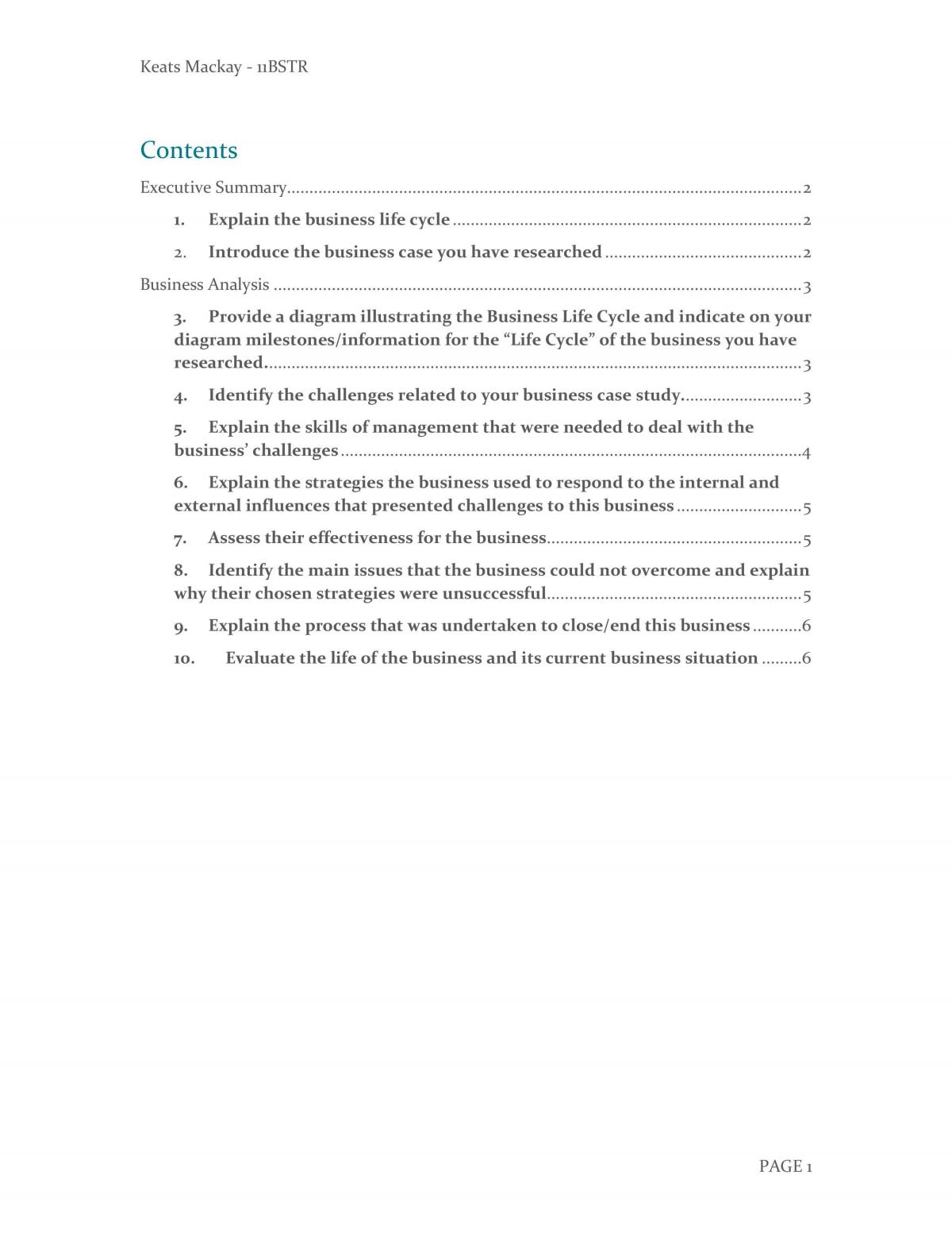 Business Report - Blockbuster - Page 2