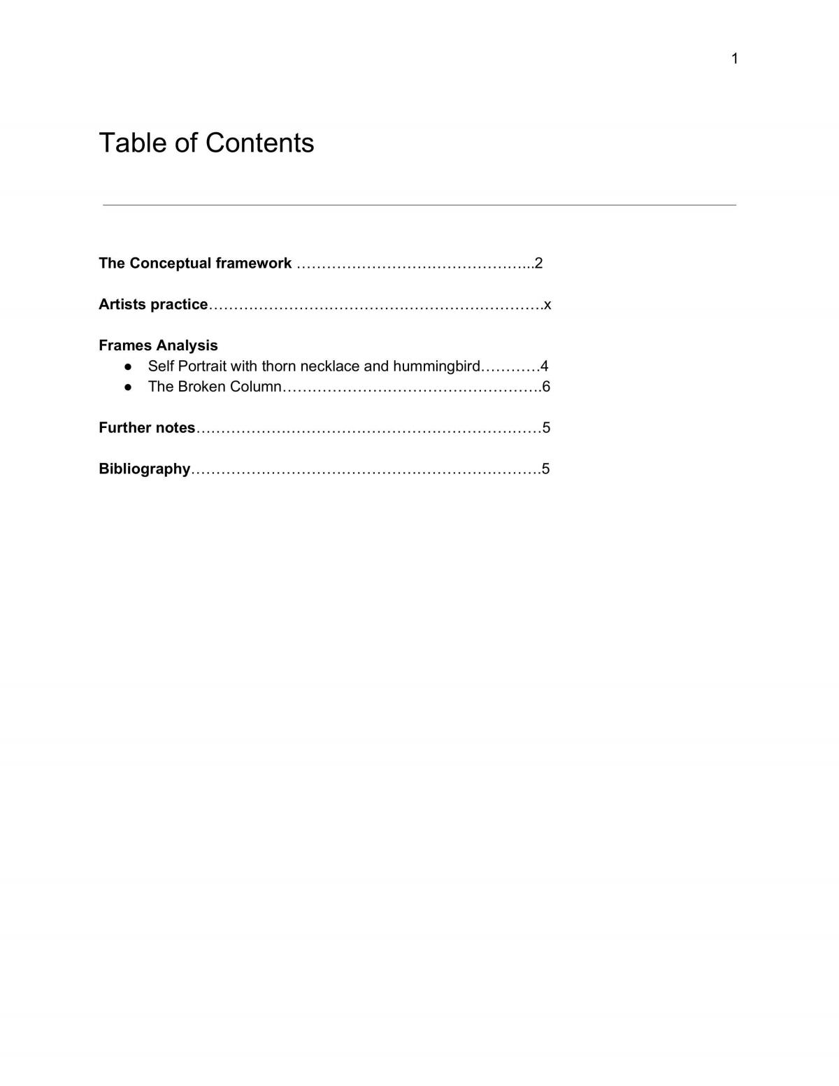 Frida Khalo Case Study With Analysis  - Page 2