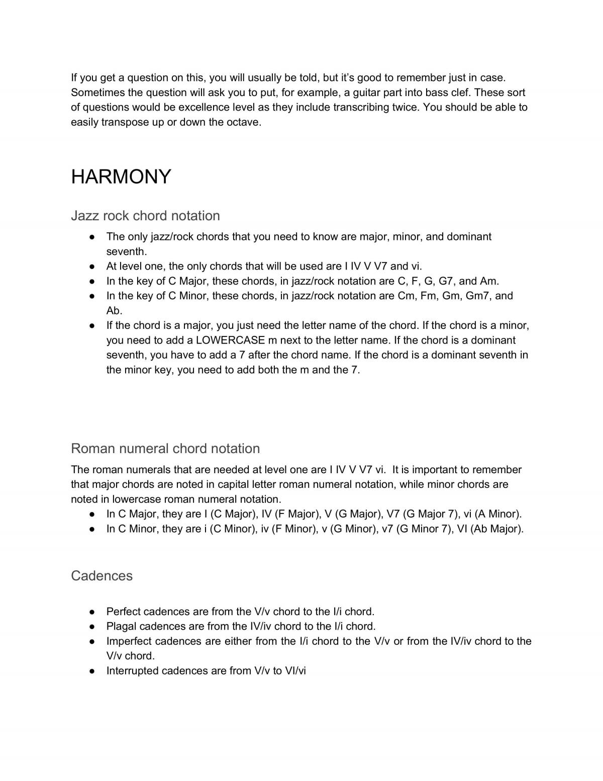 Music Conventions (Theory) - Page 12