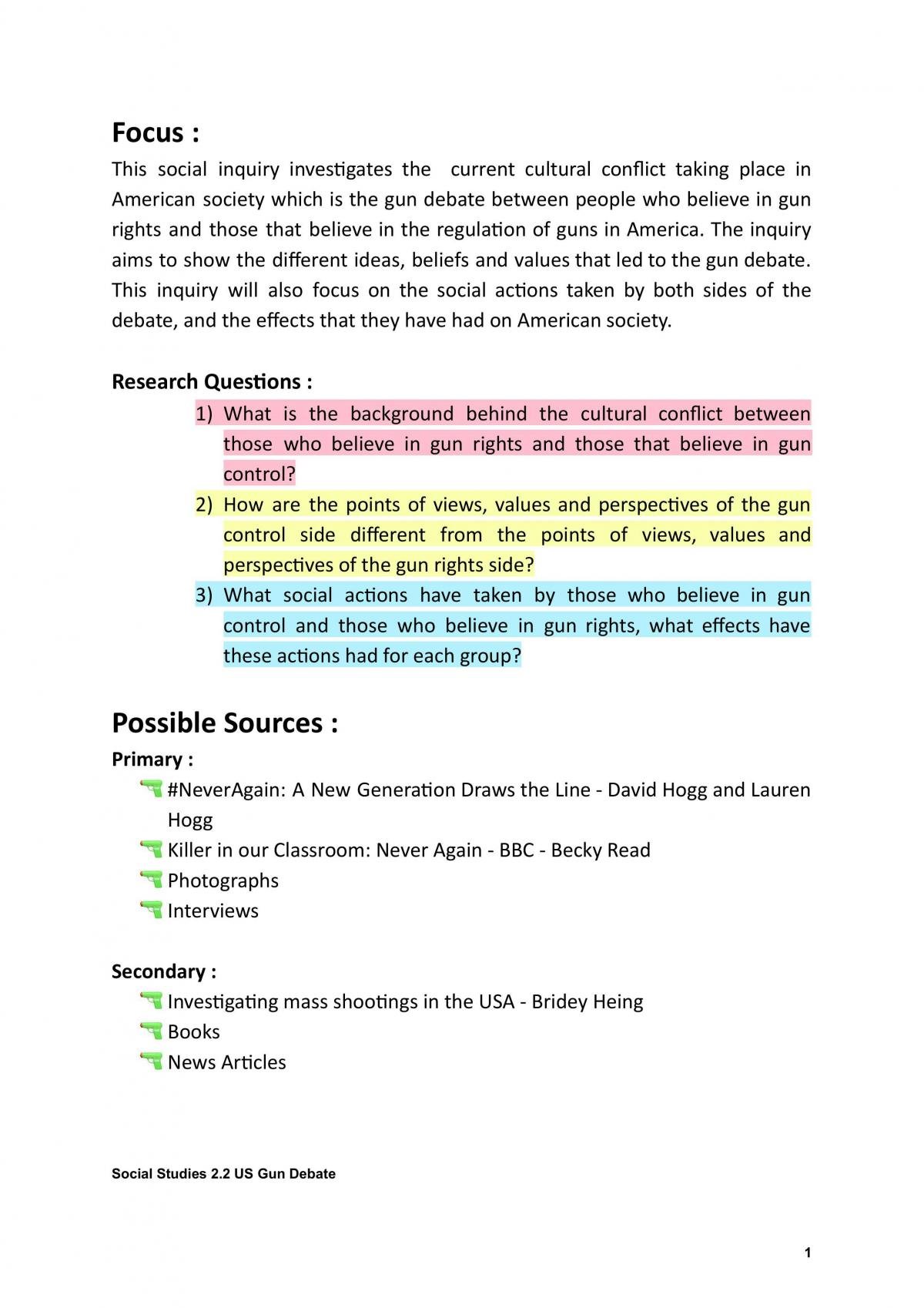 2.2 Social Studies 91280 - Social Inquiry - Page 2