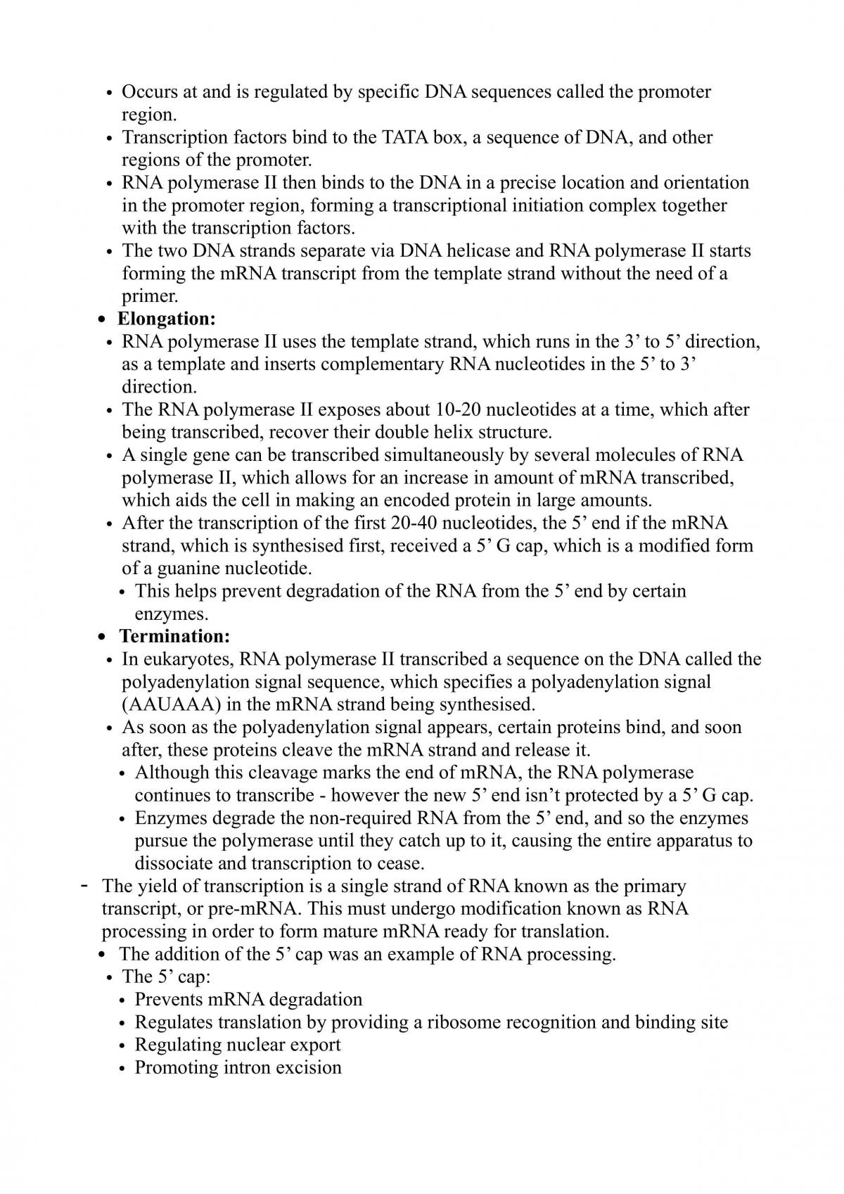 Cell and Molecular Biology Detailed Notes - Page 28