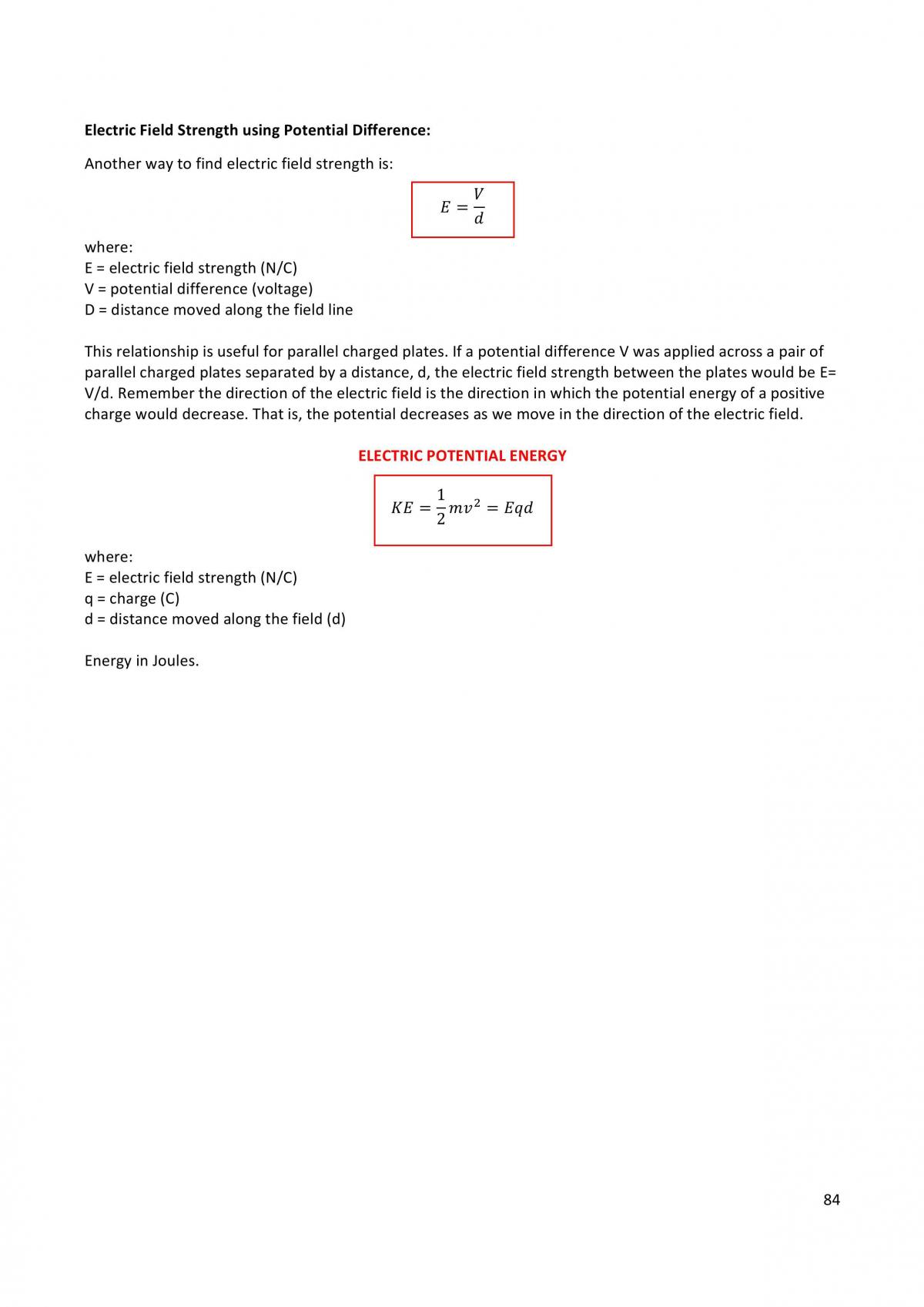 Module 4 - Electricity and Magnetism Notes  - Page 11