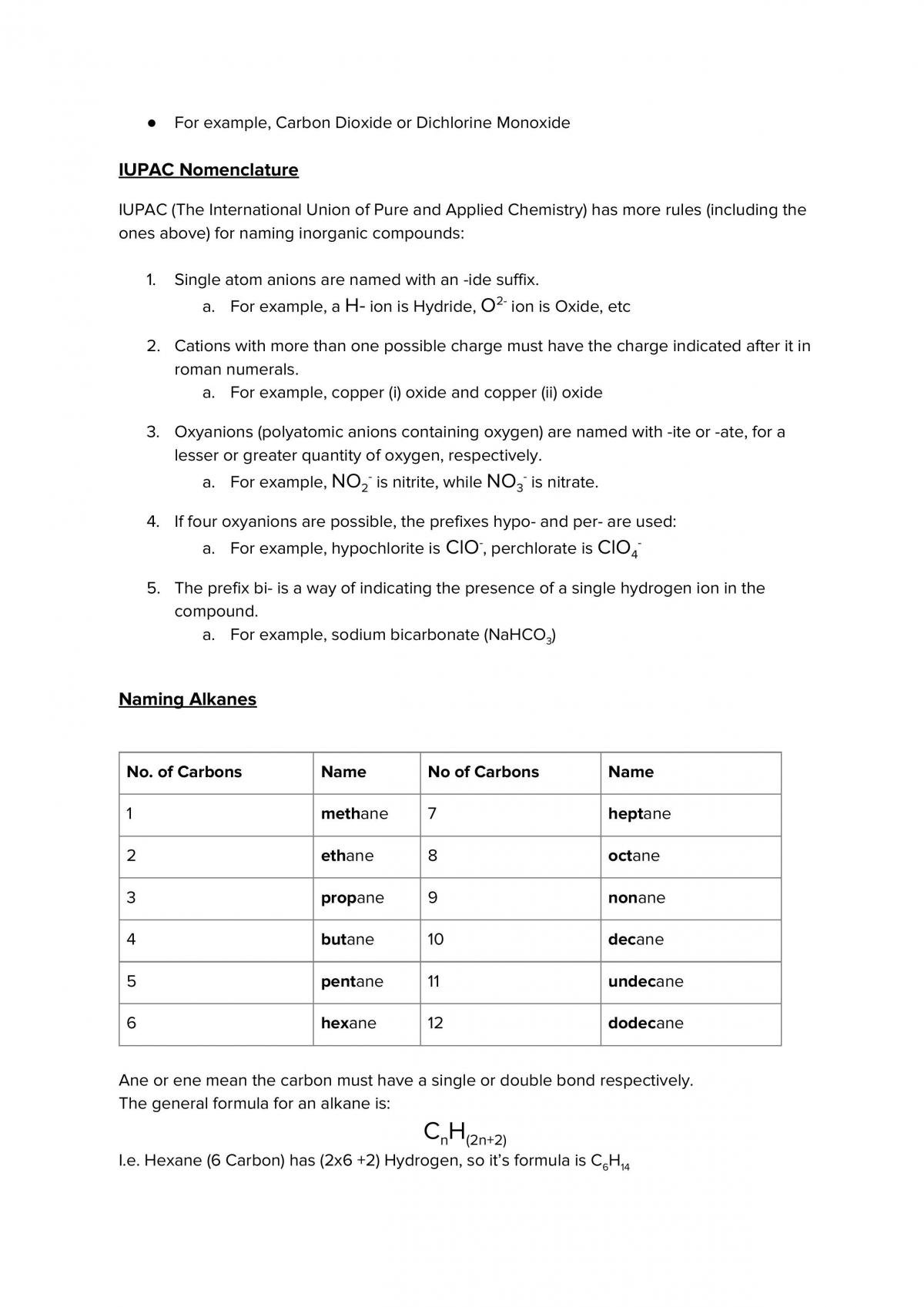 Chemistry Year 11 Modules 1-4 Notes - Page 30