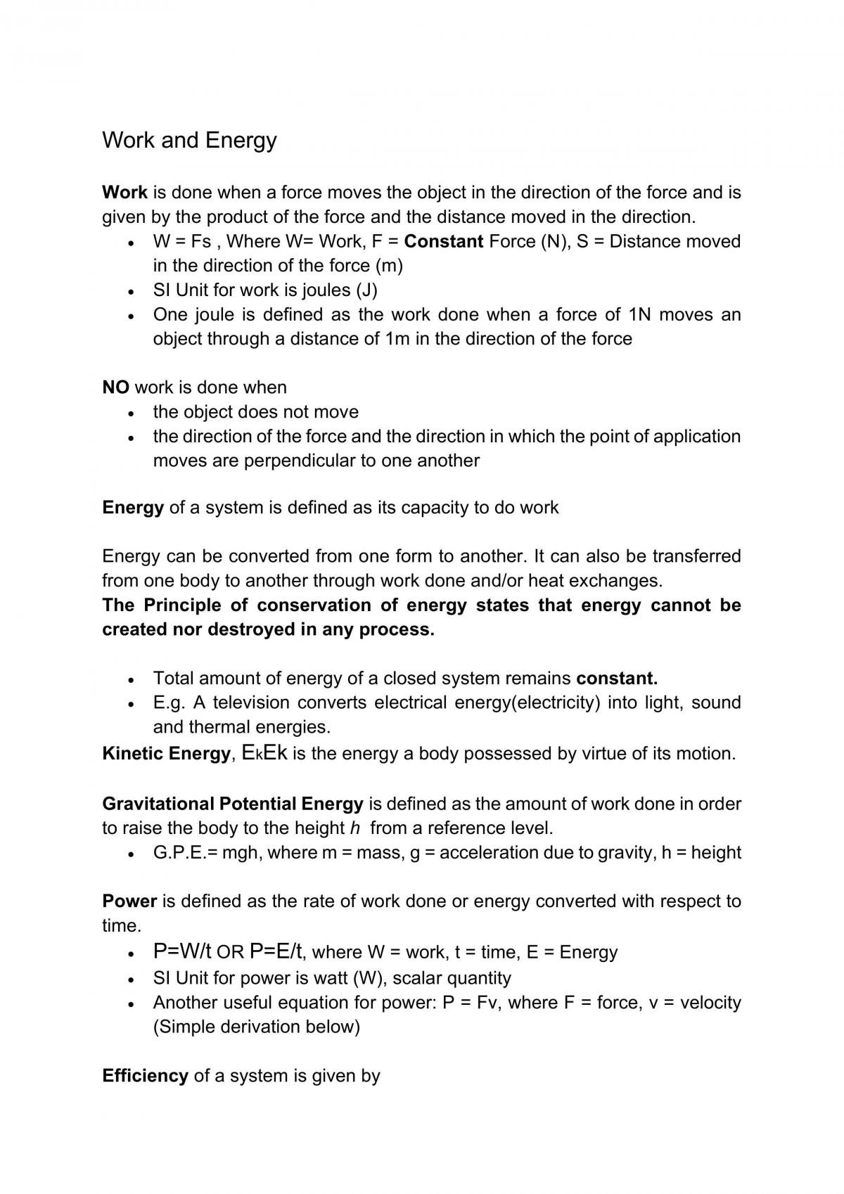 Physics A Level Notes - Page 12
