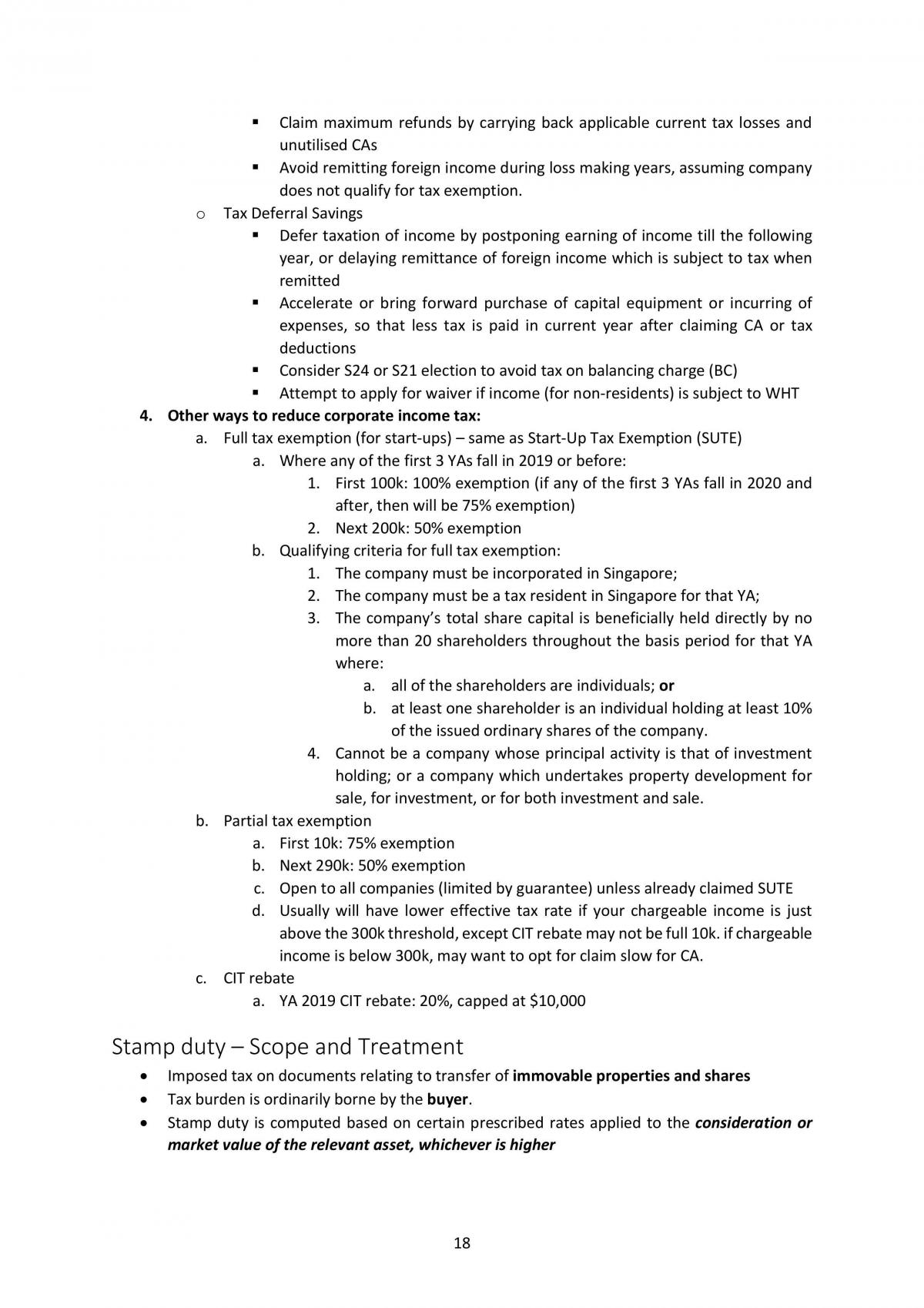 Advanced Tax Summary - Page 18