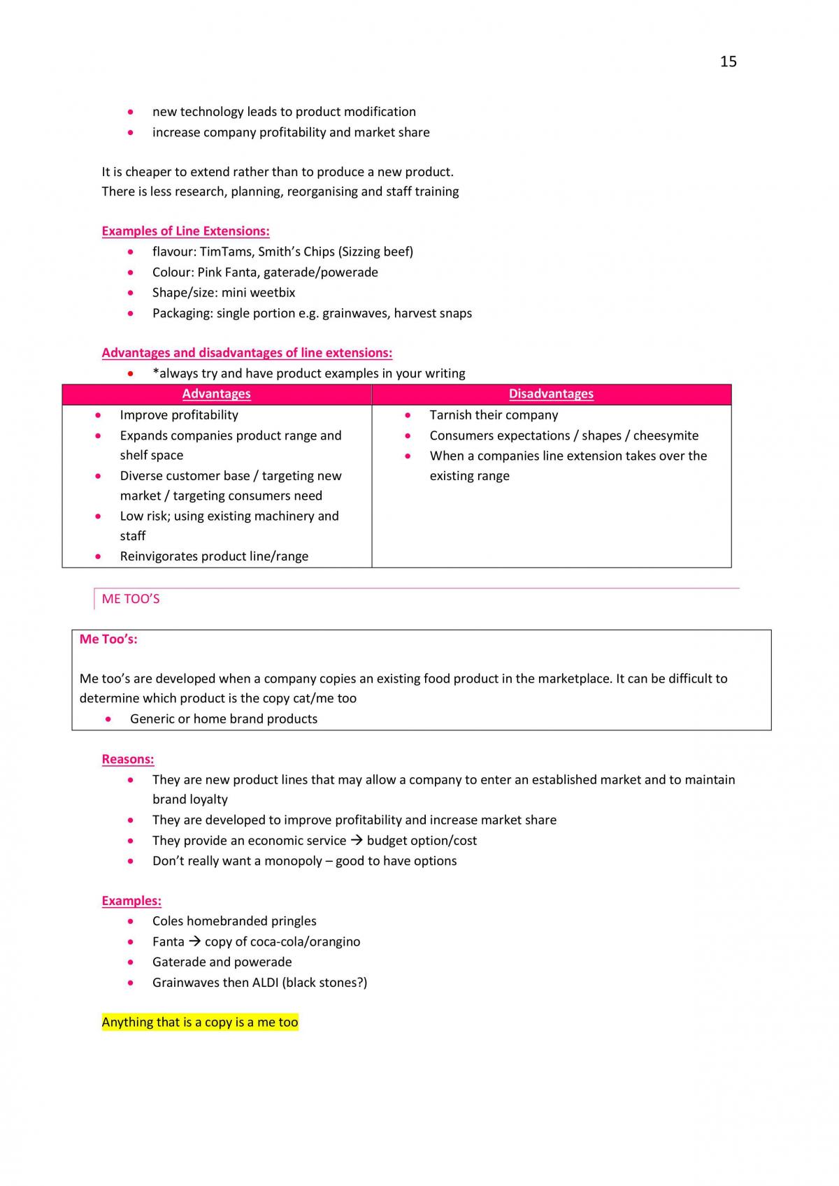 Core 3 - Food Product Development - Page 15
