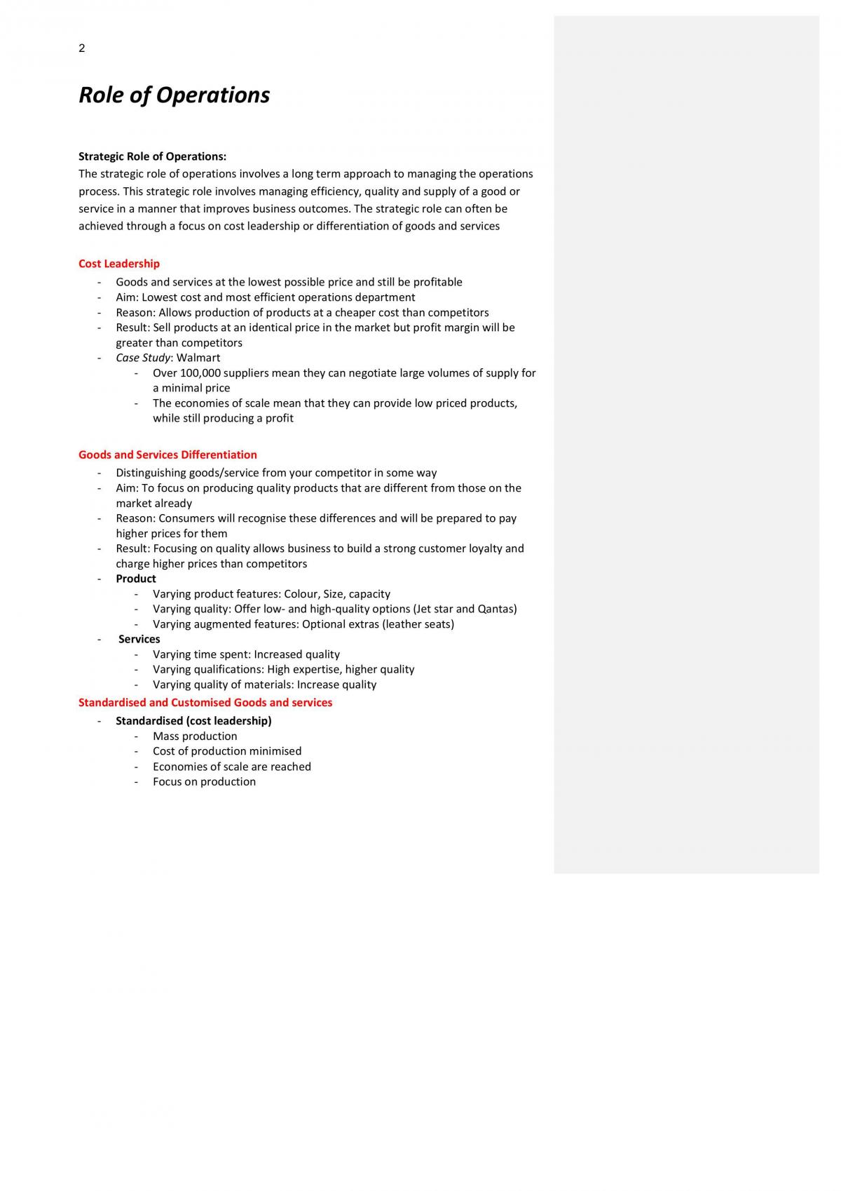 HSC Business Studies Notes 2020 - Page 2