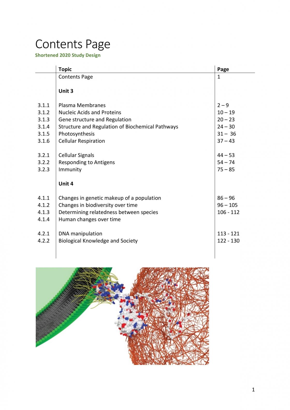 Unit 3 4 Biology Notes - Page 2