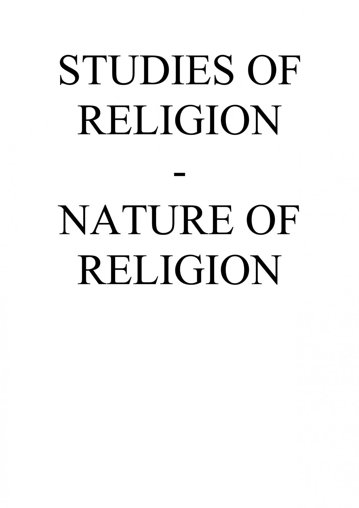 Studies of Religion II compelte notes - Page 2
