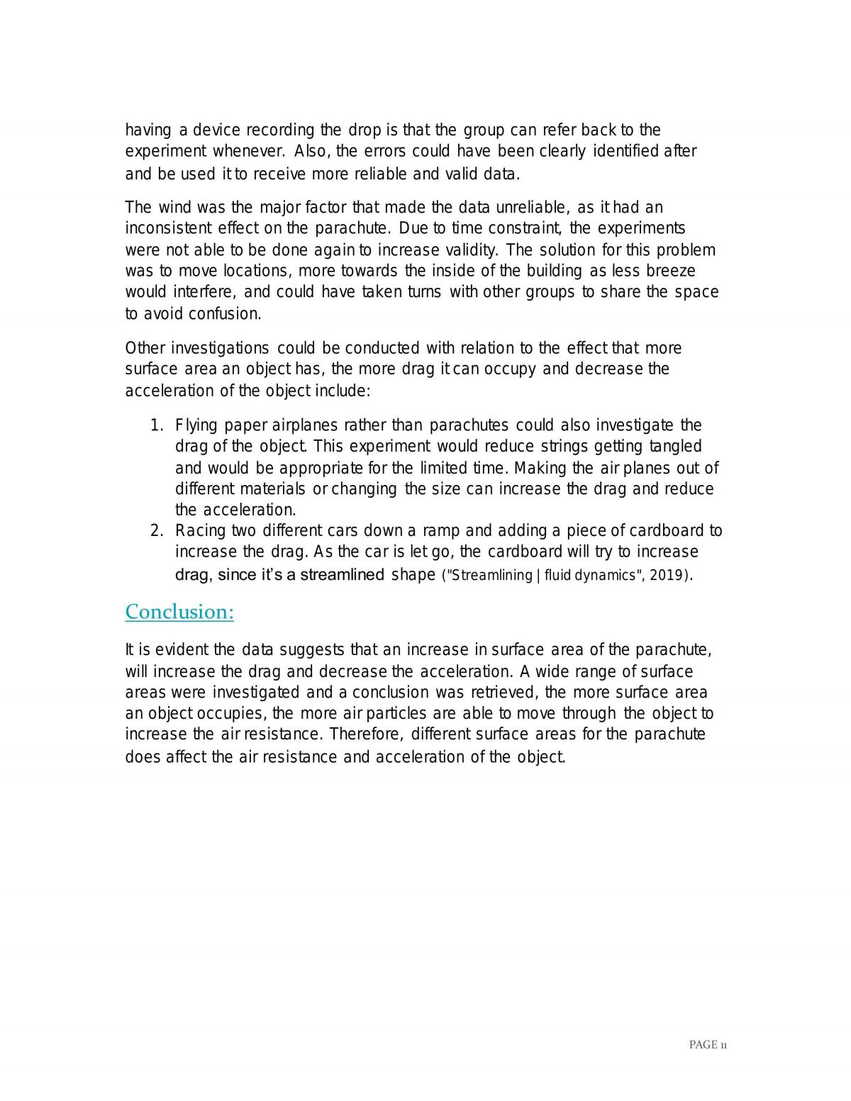Effect on Drag motion in the air - Page 12