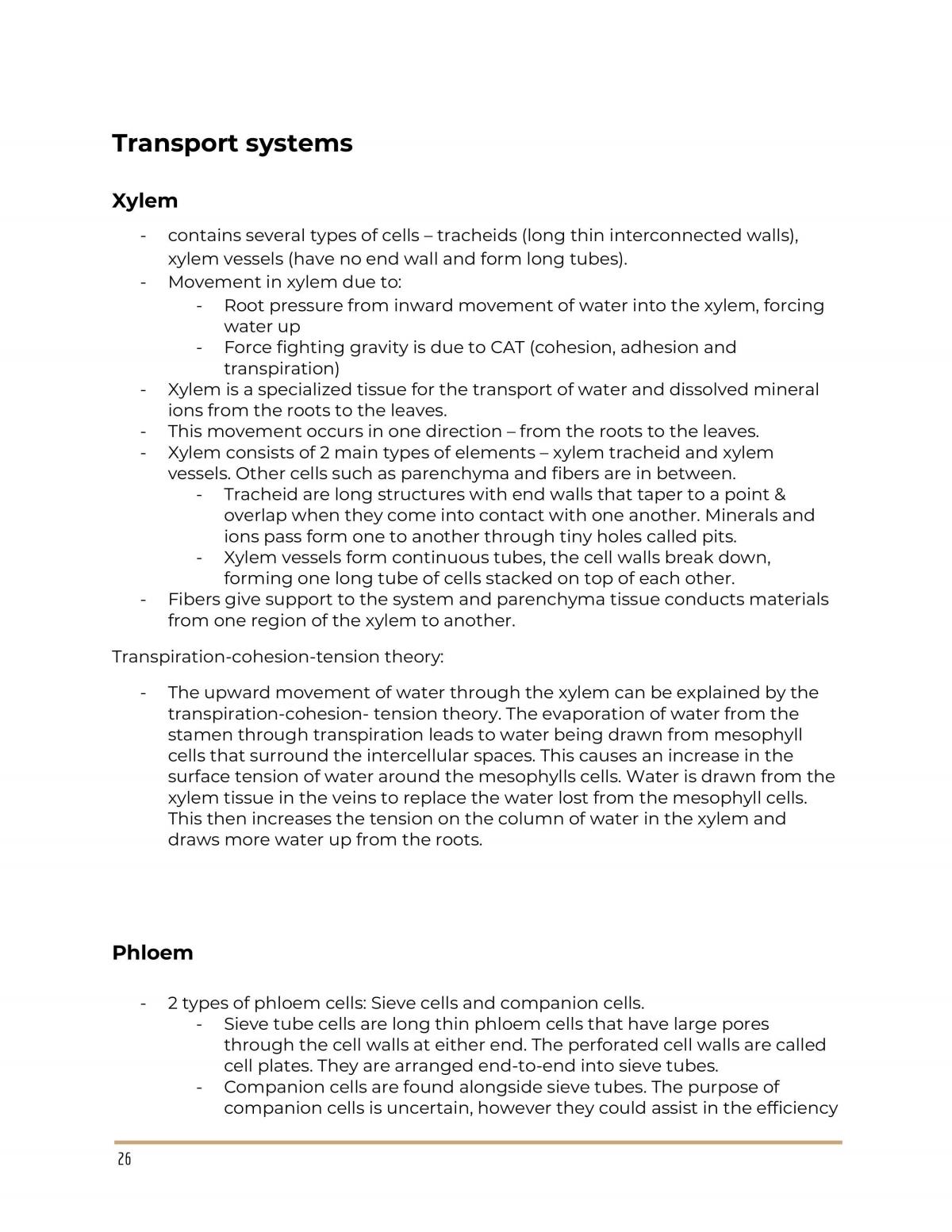 Prelim Biology Full Study Notes - Page 26