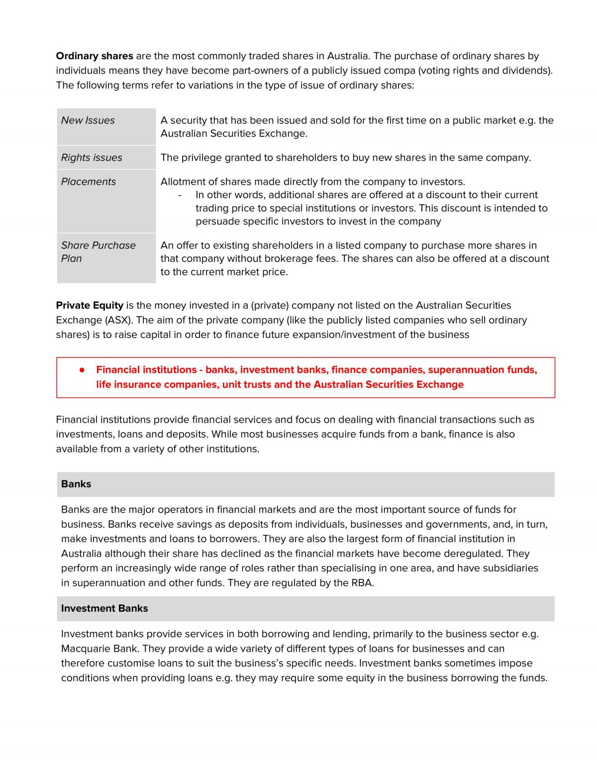 Syllabus Based Full Business Studies Course Notes - Page 55