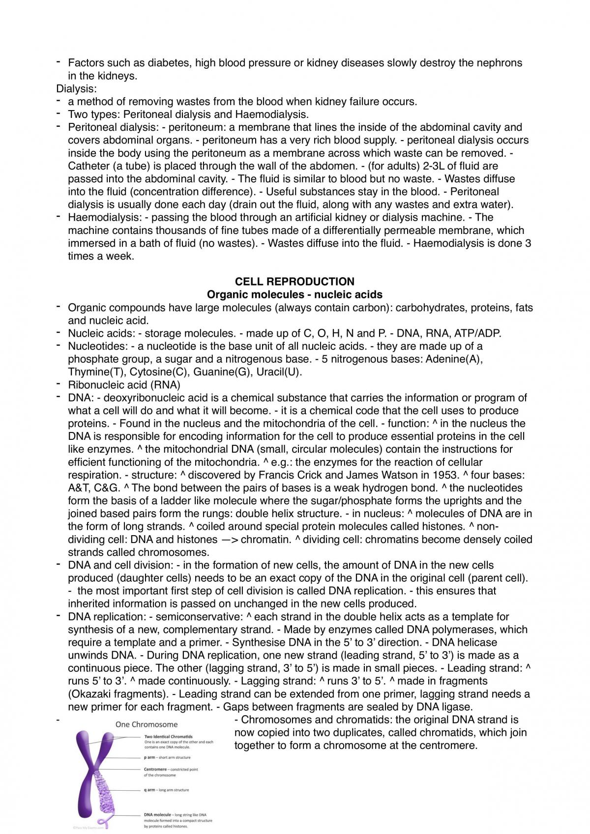 Human Biology ATAR WA Year 11 Full Notes - Page 18