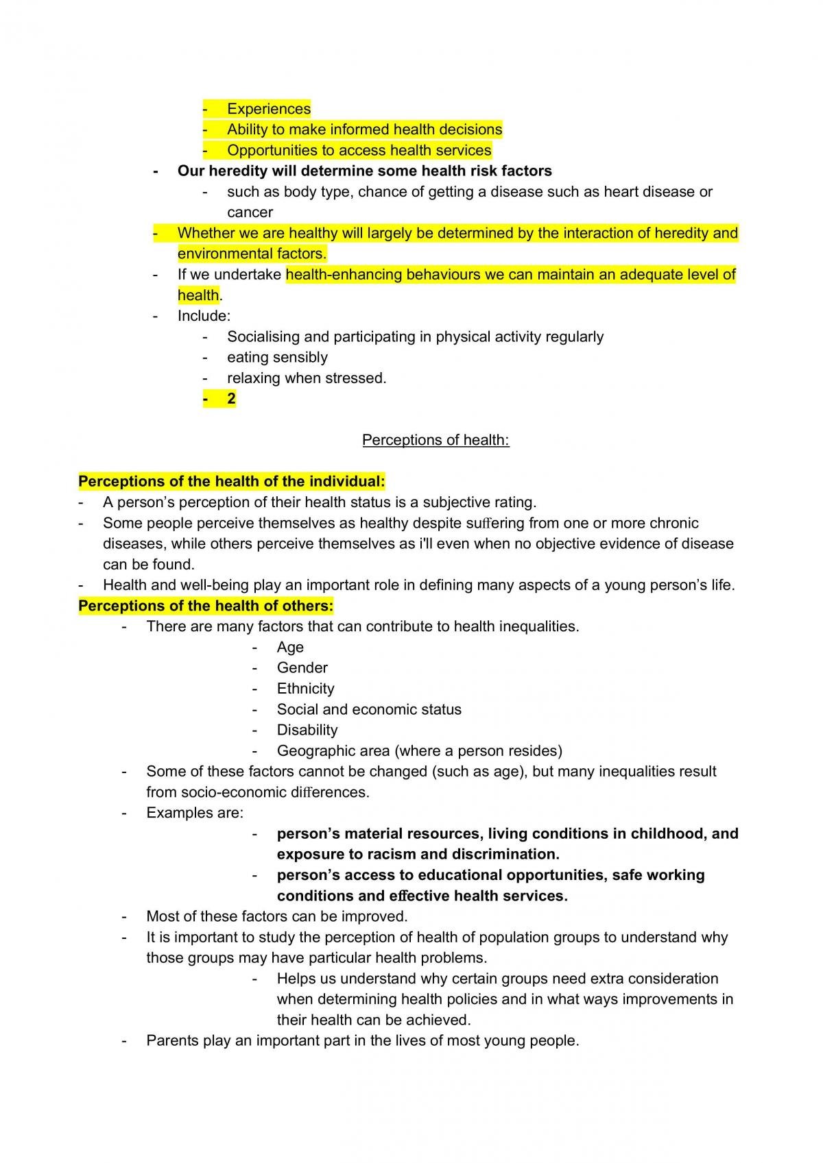 PDHPE preliminary study notes 2020 - Page 37