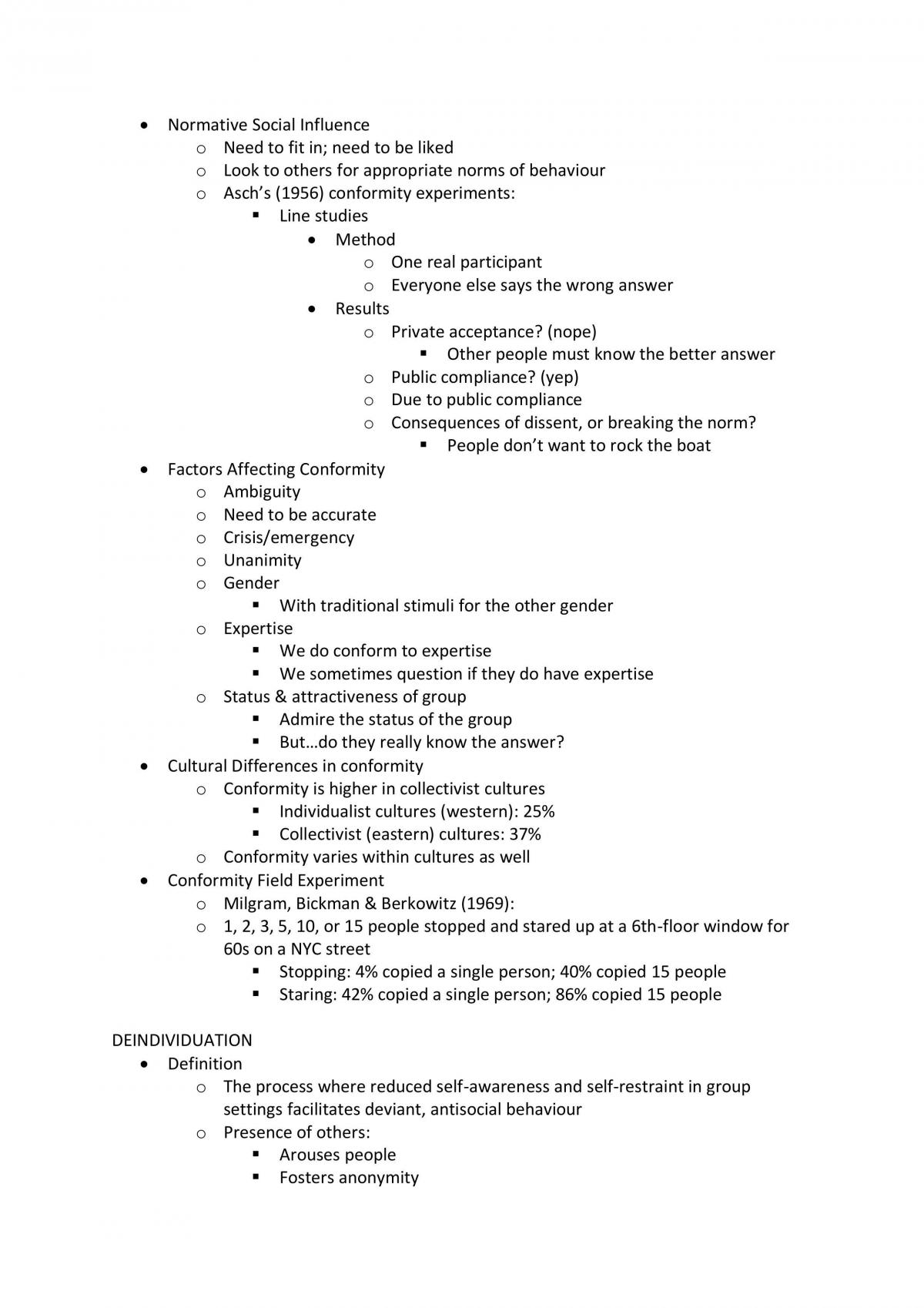 PSYCH1001 Complete Study Notes  - Page 50