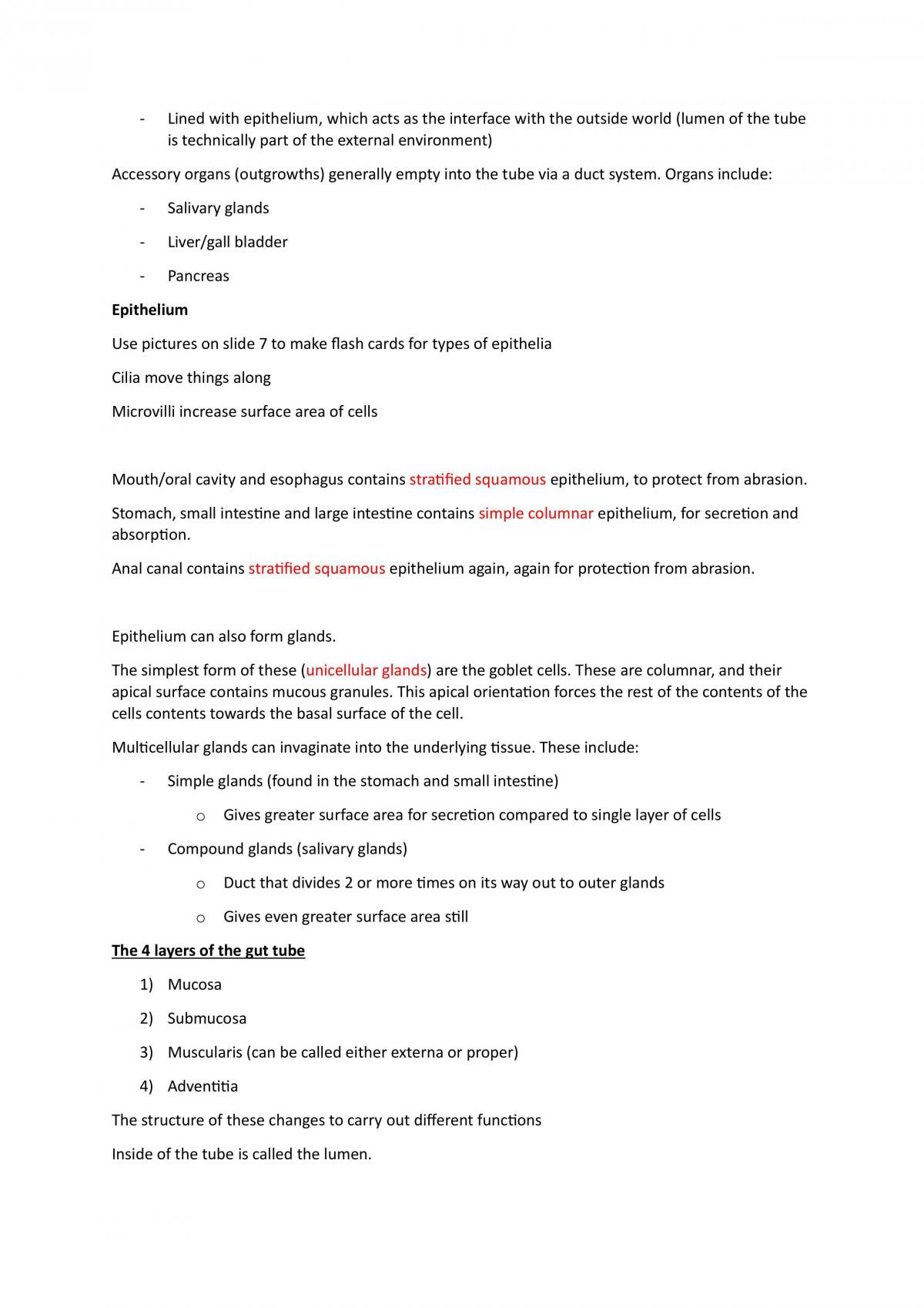 HUBS192 (Human Body Systems 2) complete set of study notes - Page 56