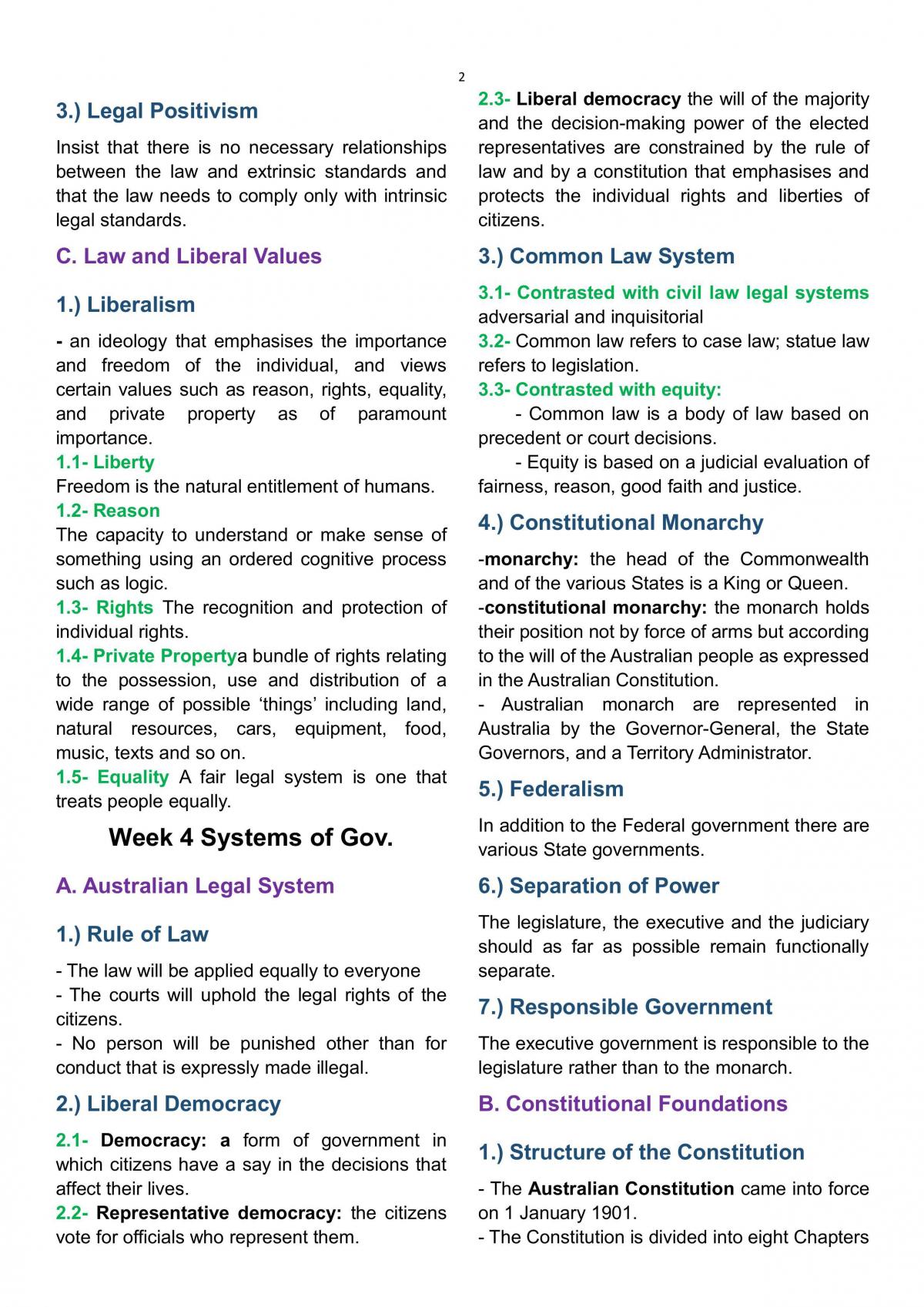 Legal Foundations B - Page 2