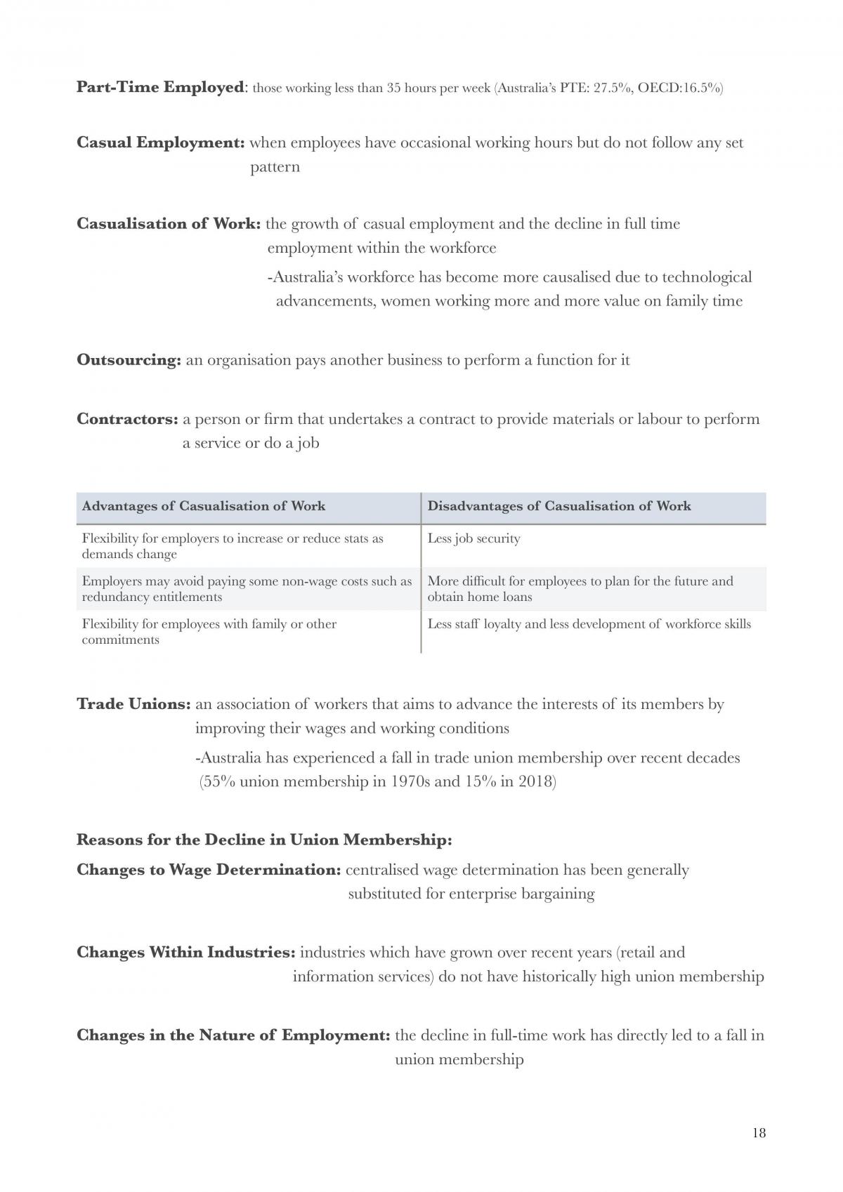 HSC Economics Full Prelim Notes - Page 18