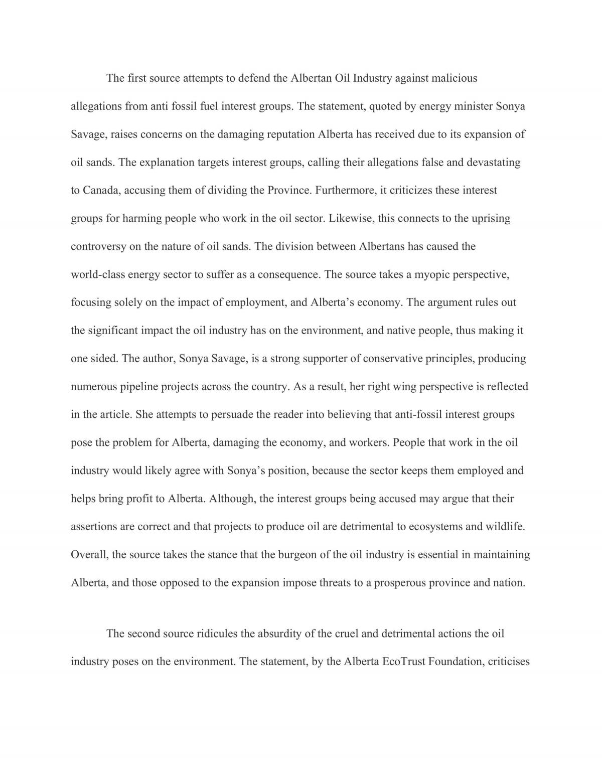 Sustainable Development: Source Interpretation - Page 2