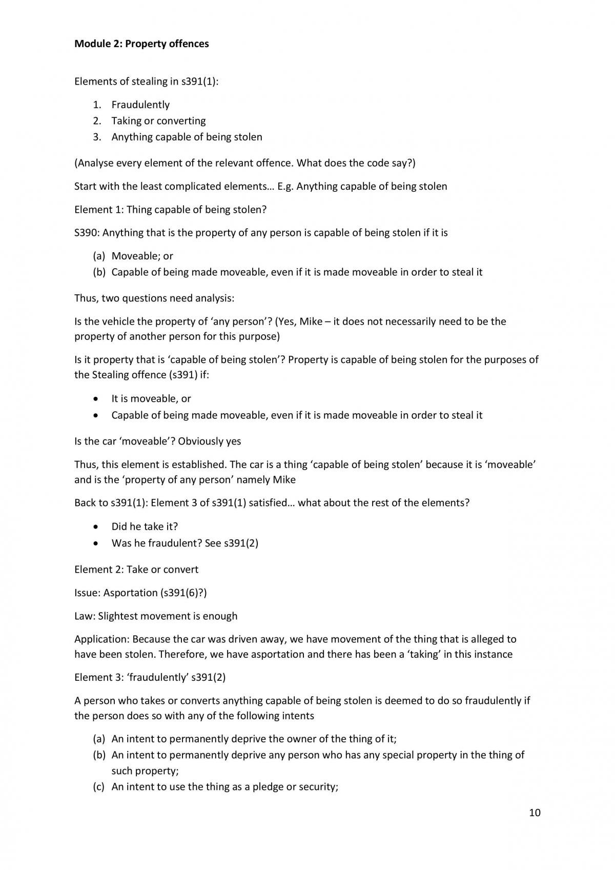 2020LAW Crime 2 Complete Study Notes - Page 12