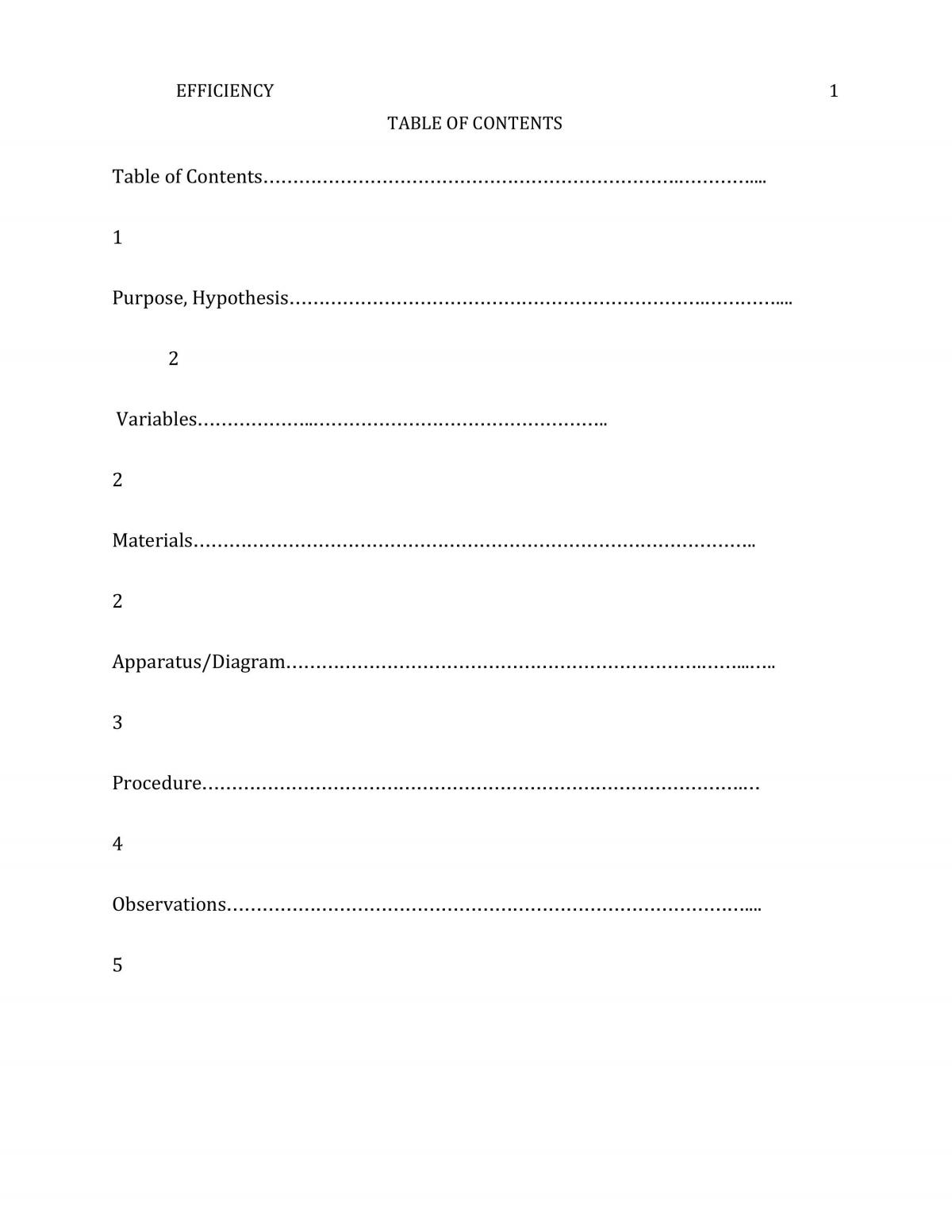 Investigation of Efficiency  - Page 2