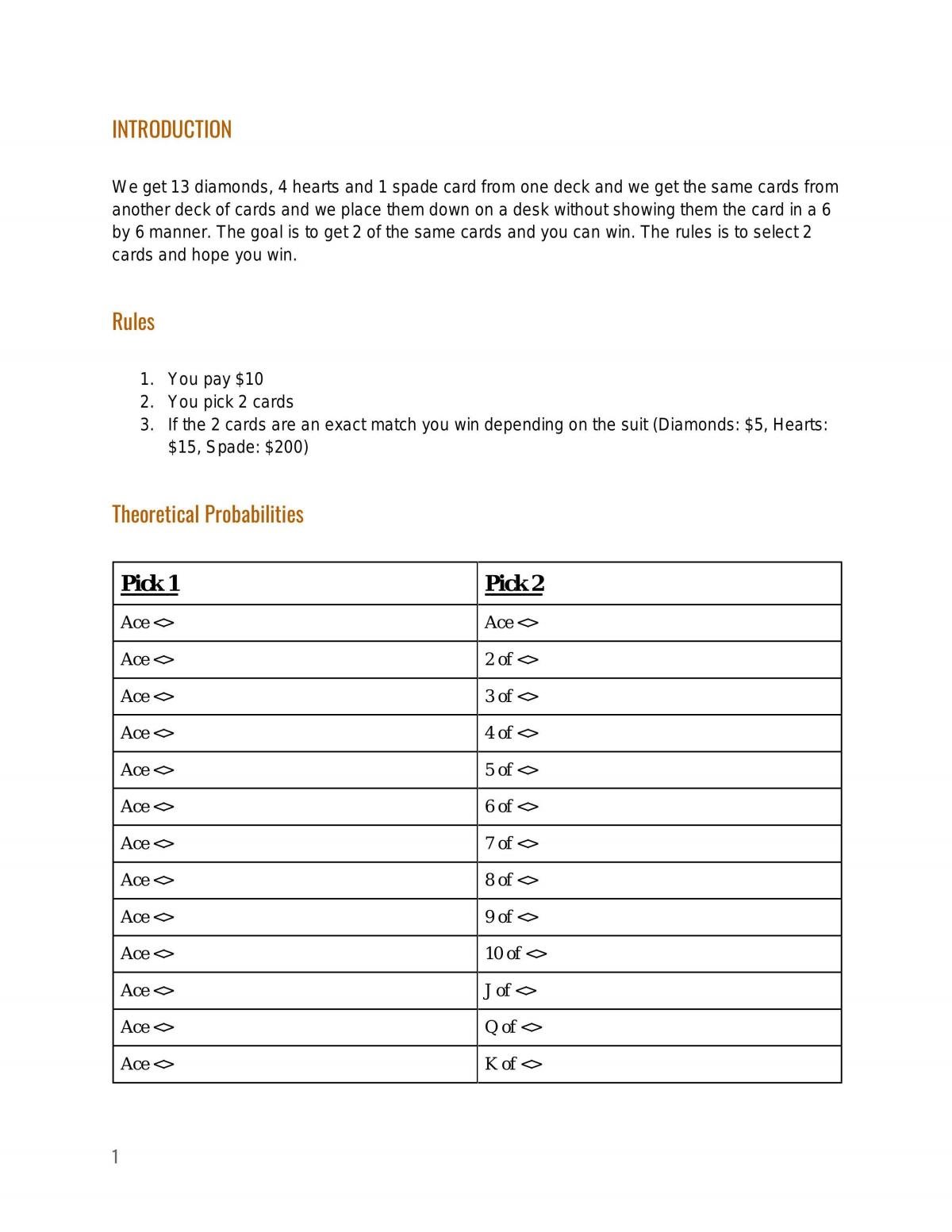 Casino Probability Assignment - Page 2