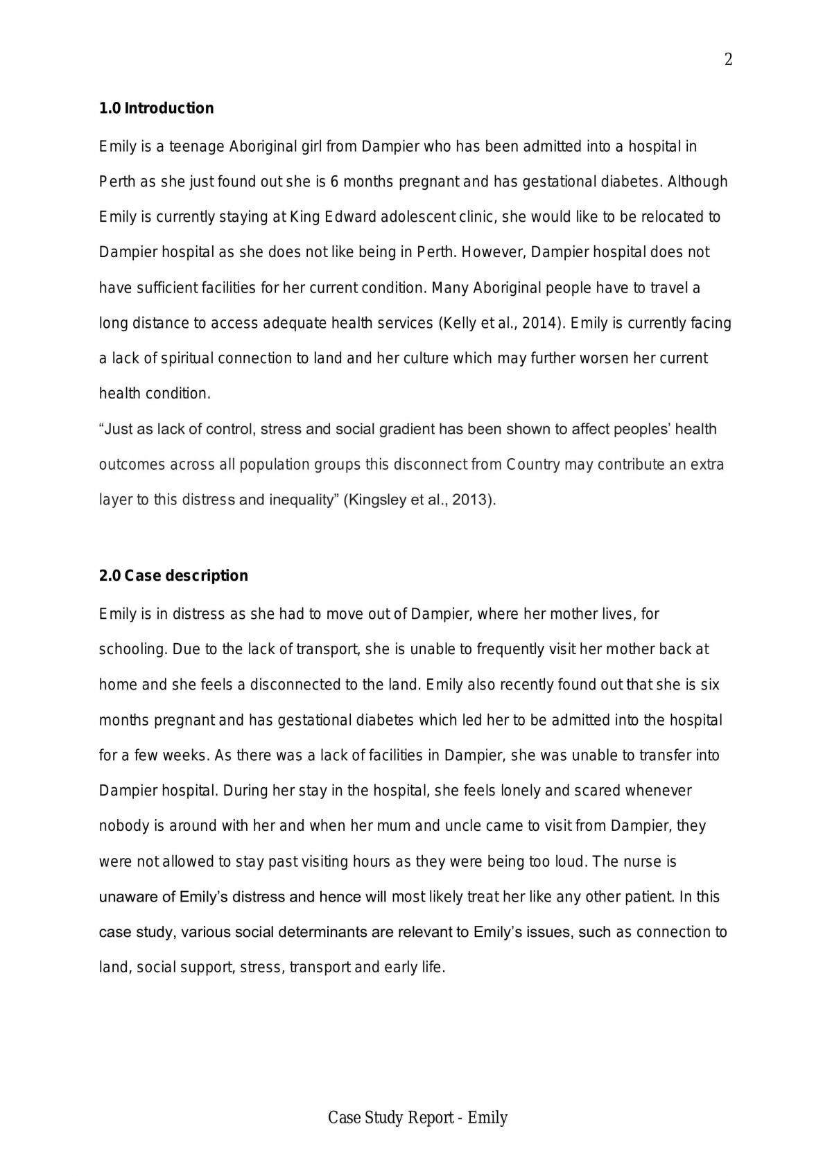 Emily Case Study  - Page 2