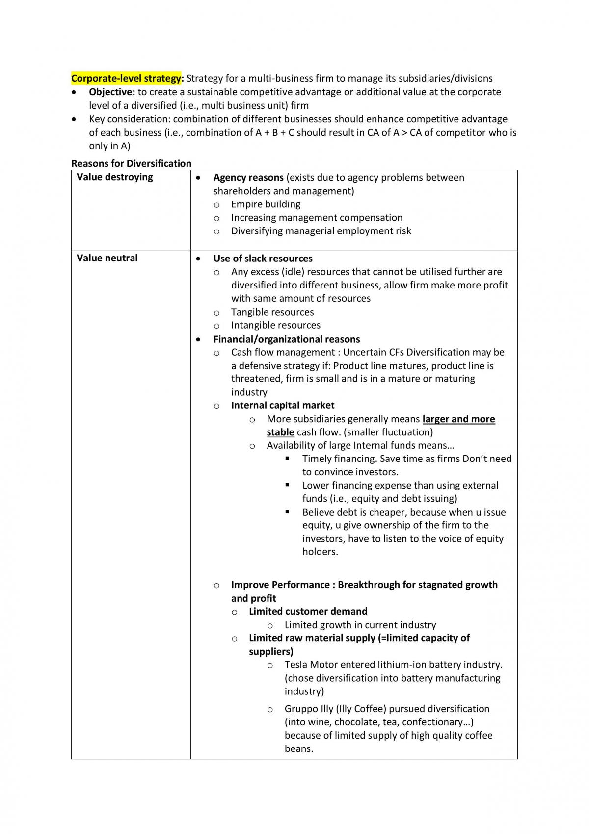 Strategic Management Study Notes - Page 21