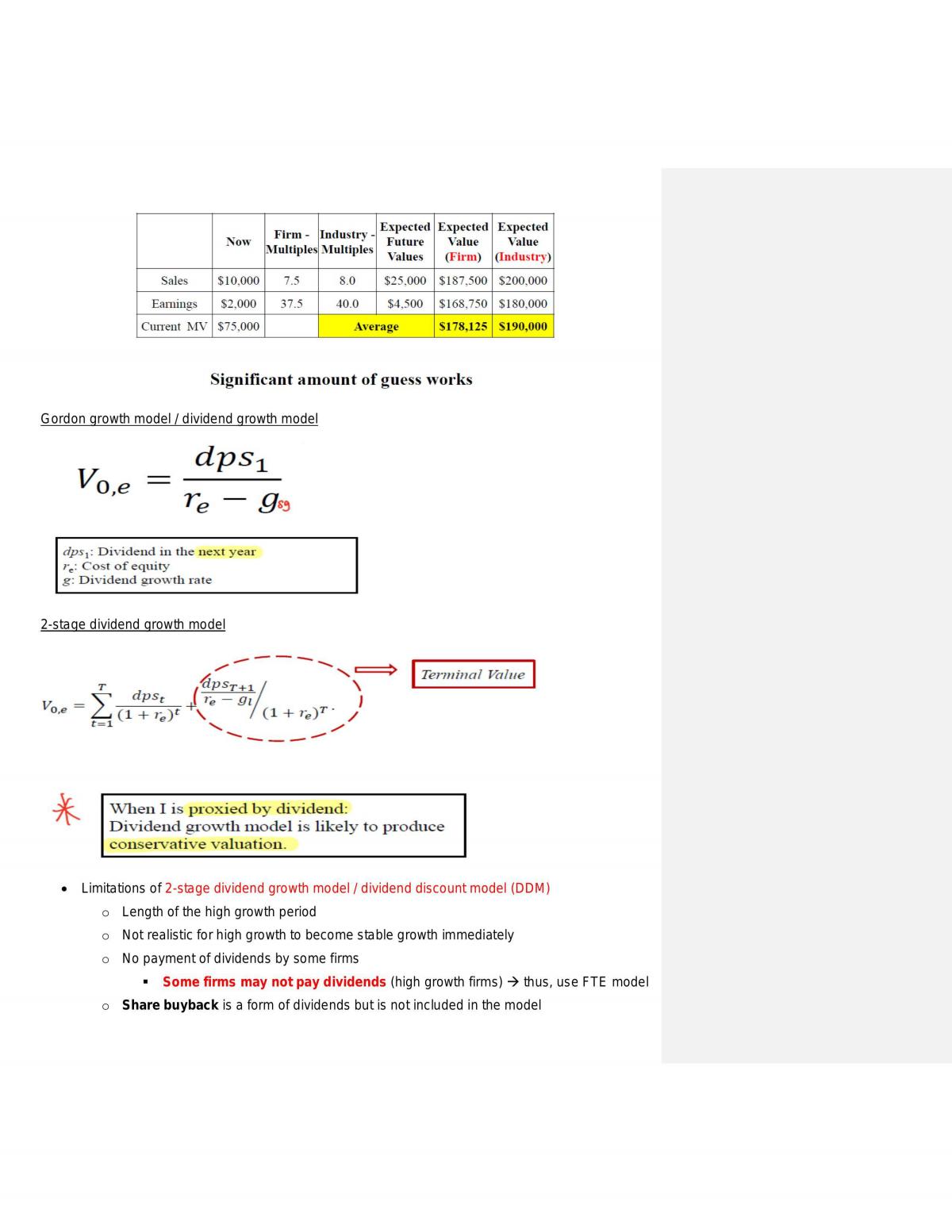 Valuation notes - Page 18