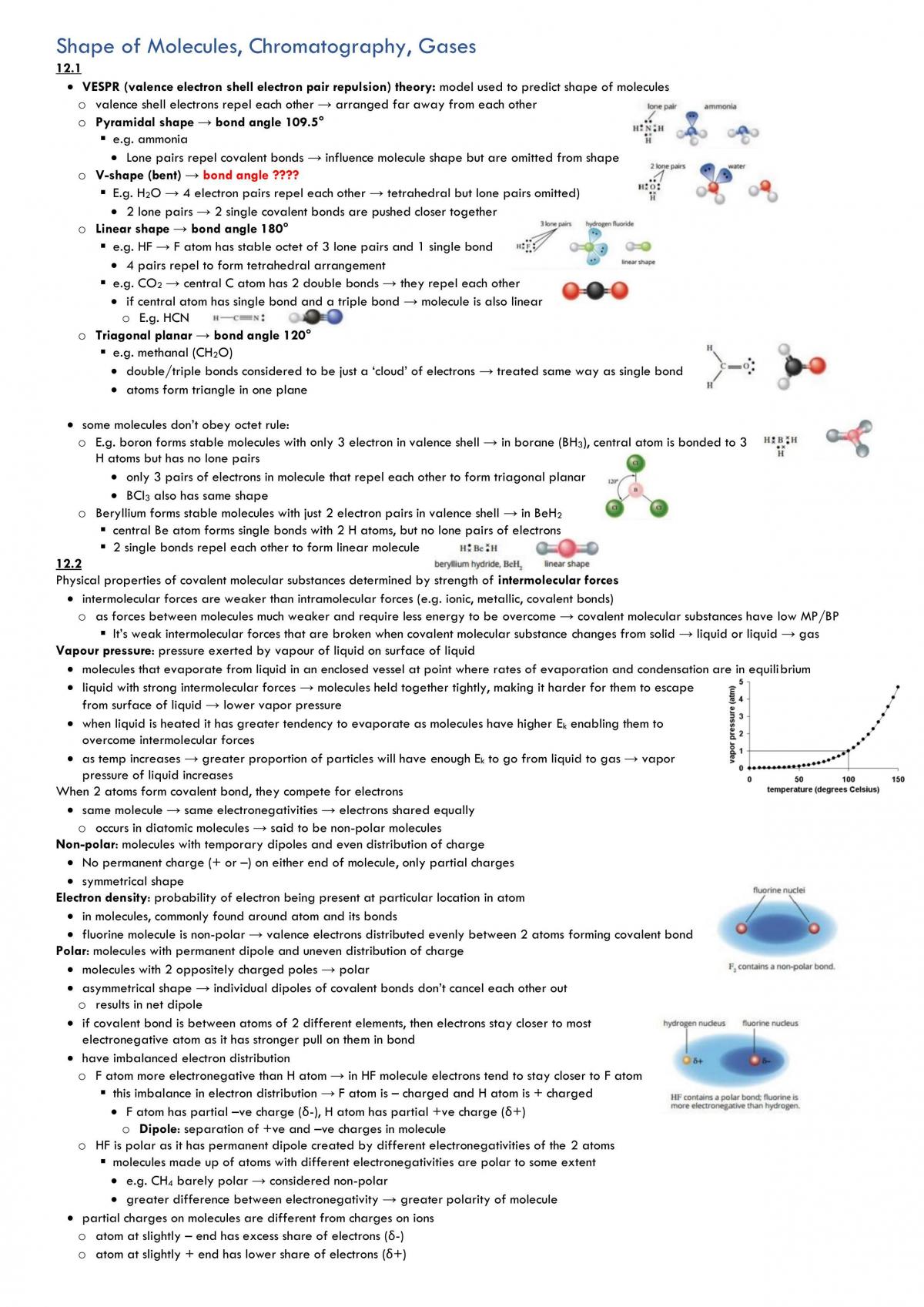 Complete Chemistry Year 11 Unit 1/2 Notes - Page 15