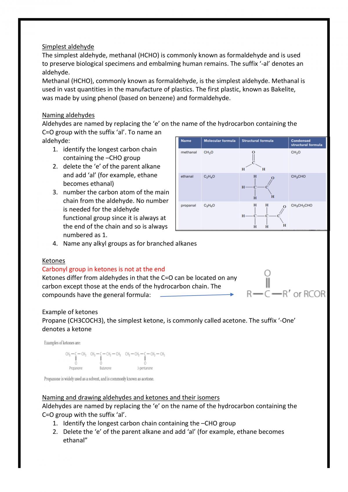 Full Chemistry Notes on Organic Chemistry- Module 7 - Page 19
