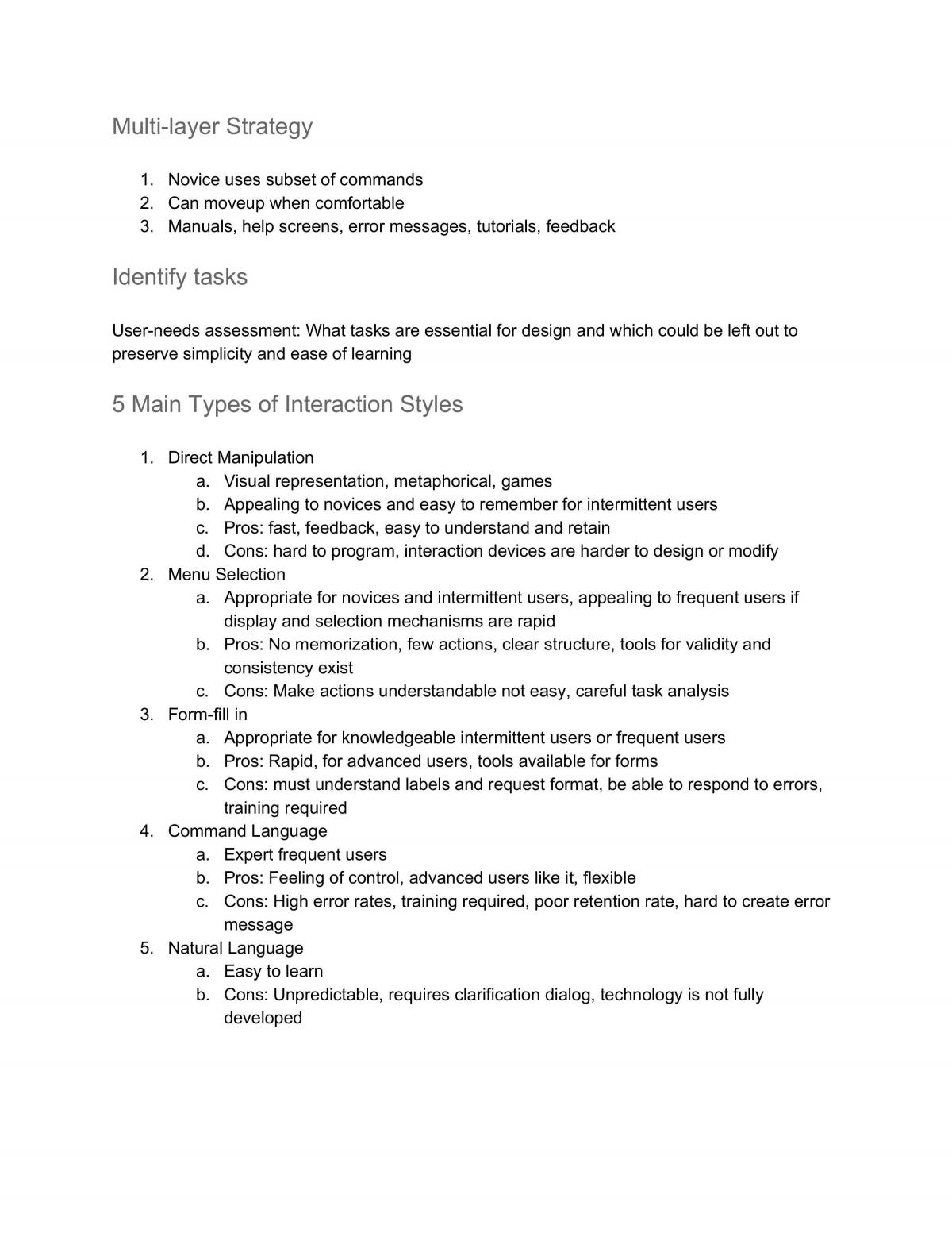 Full Condensed Study Notes - Human Computer Interaction - Page 12