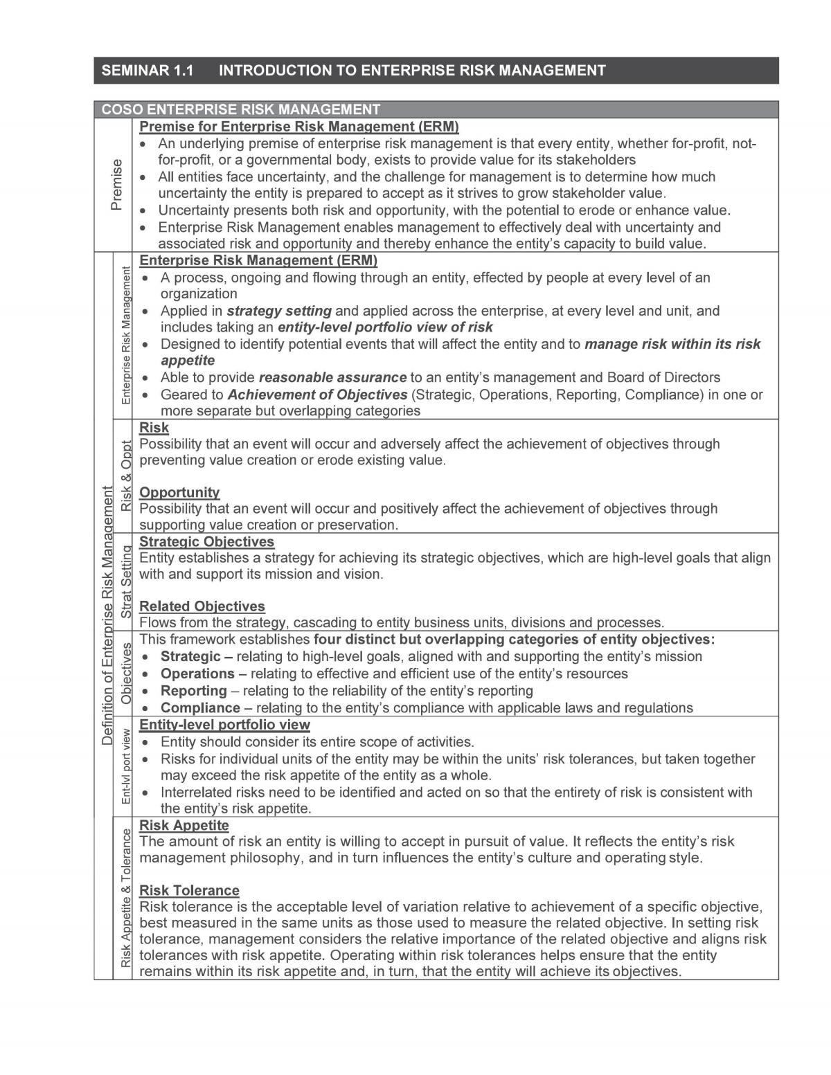 Risk Management and Advanced Auditing Bible - Page 2
