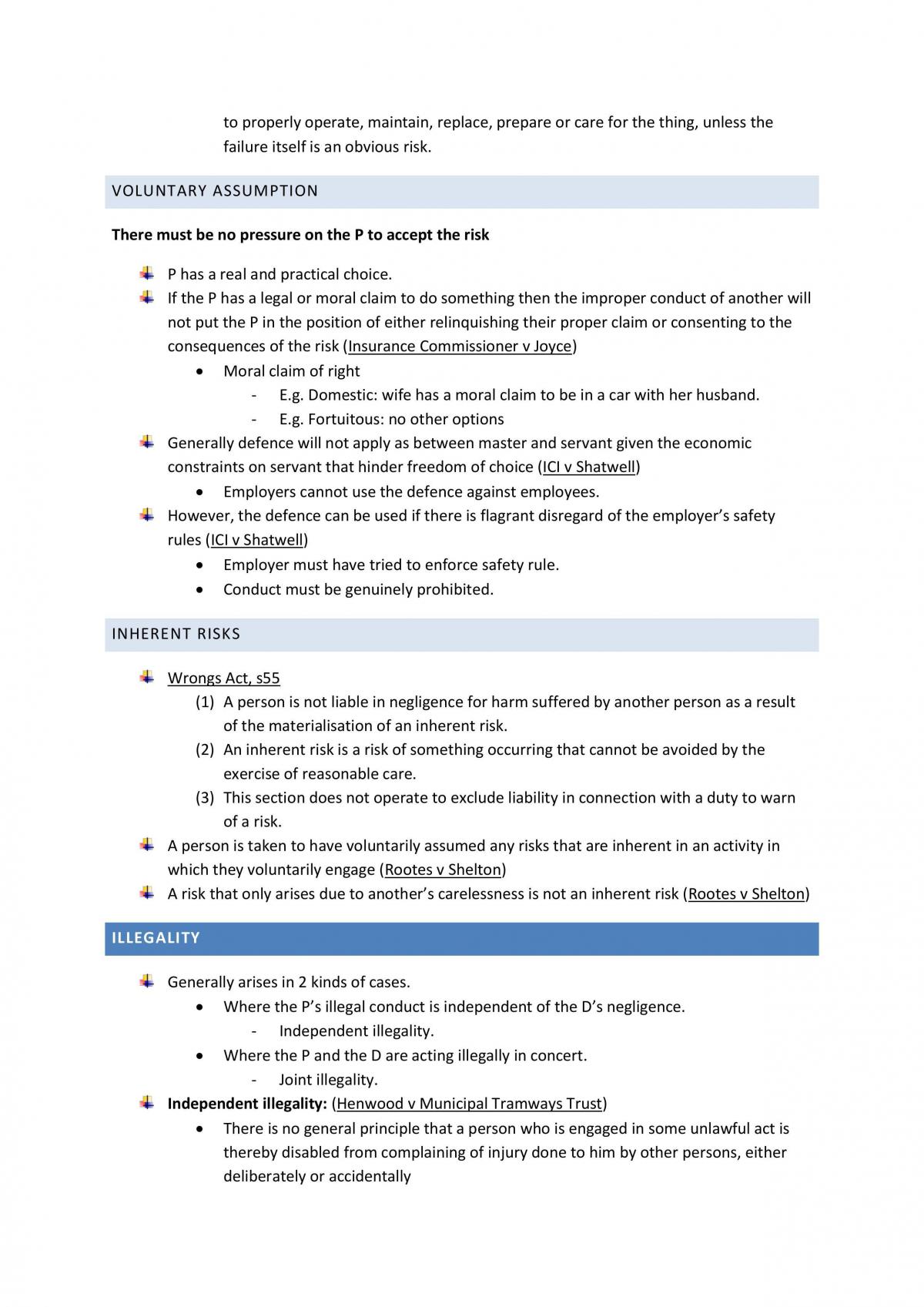Torts B notes - Page 19