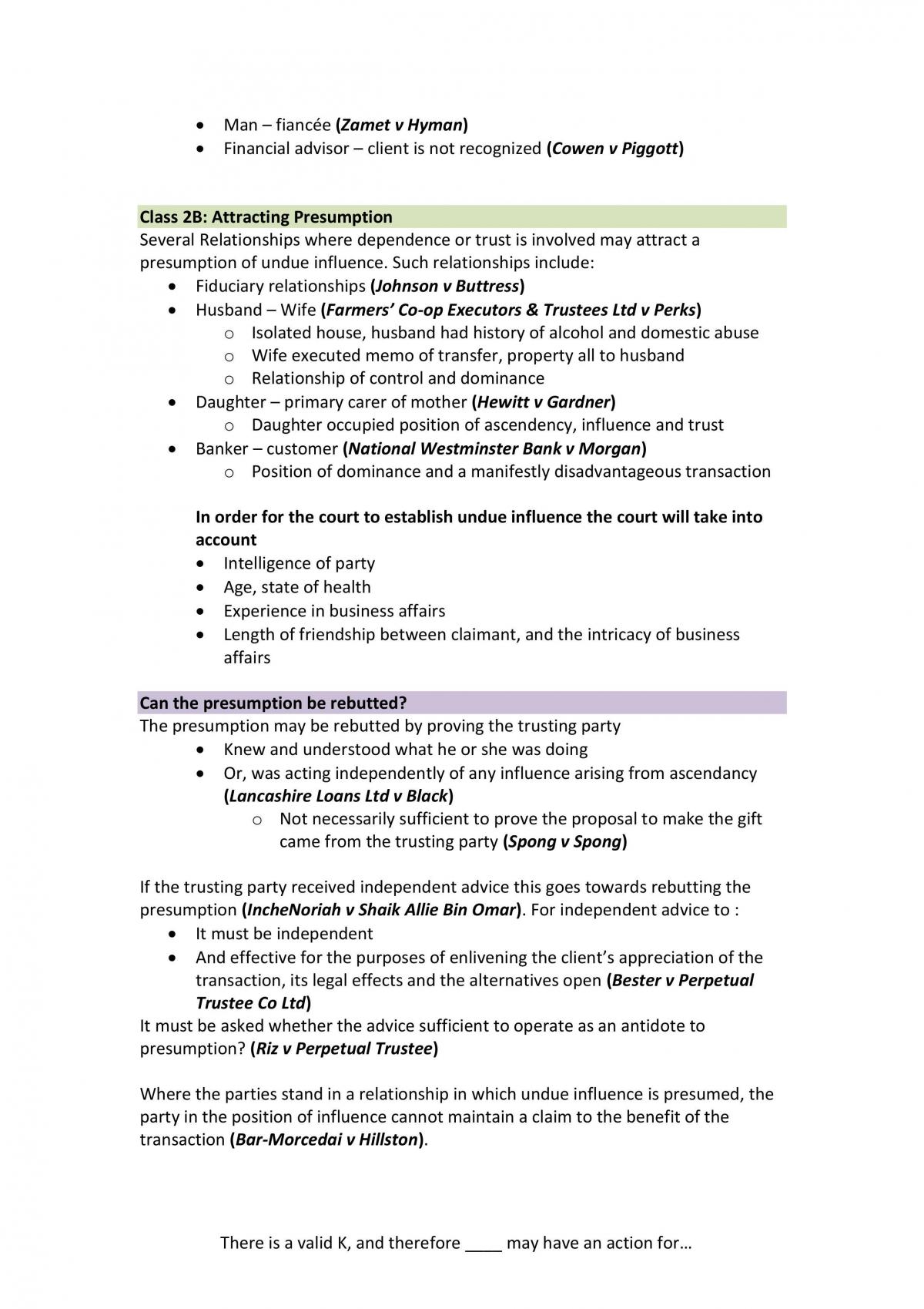 Complete Contract LAW SUMMARY - Page 28