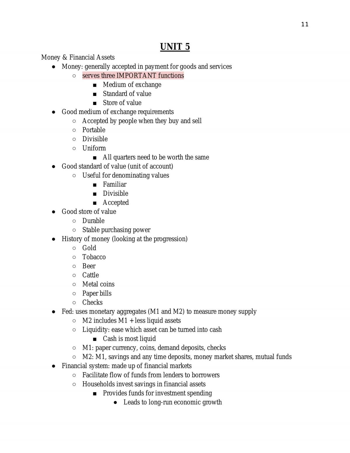 Economics notes - Page 11