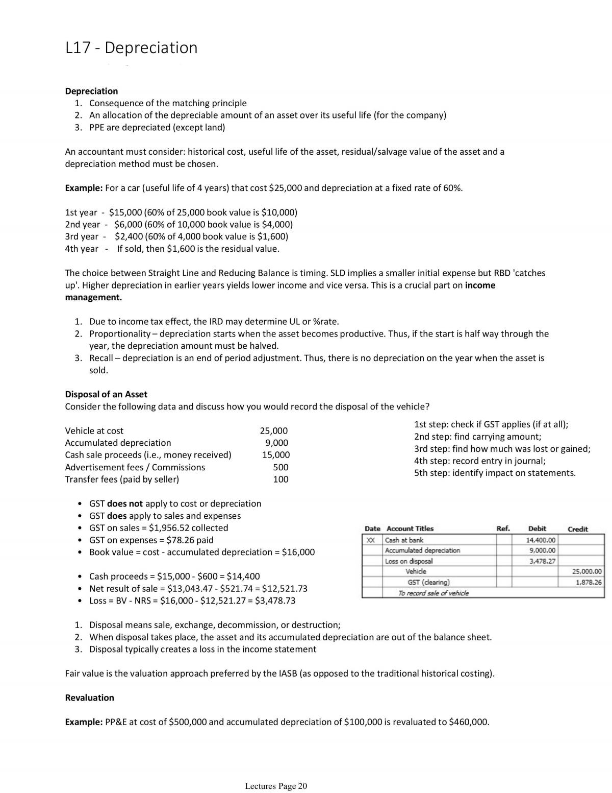 Principles of Accounting Study Notes - Page 20
