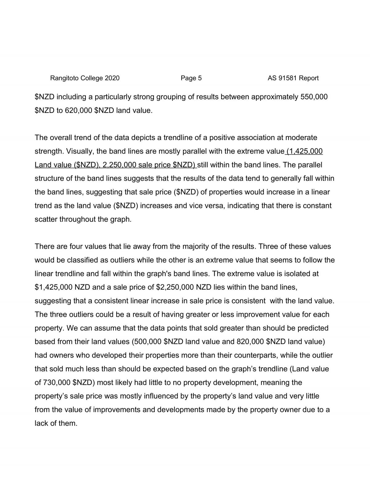 Statistics 3.09 Internal Assessment  - Page 5