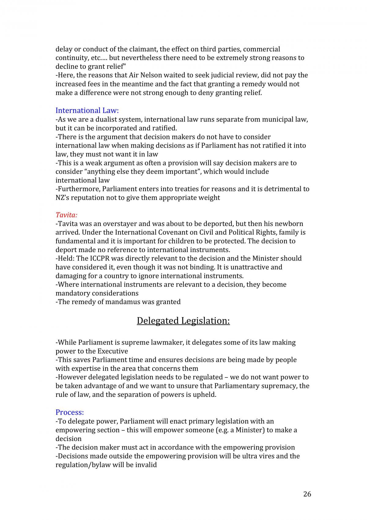Public Law summary notes - Page 26
