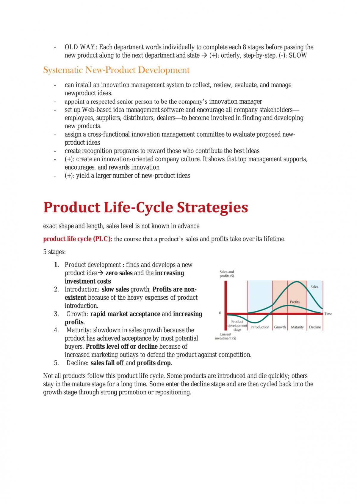 Principles of marketing comprehensive notes - Page 40