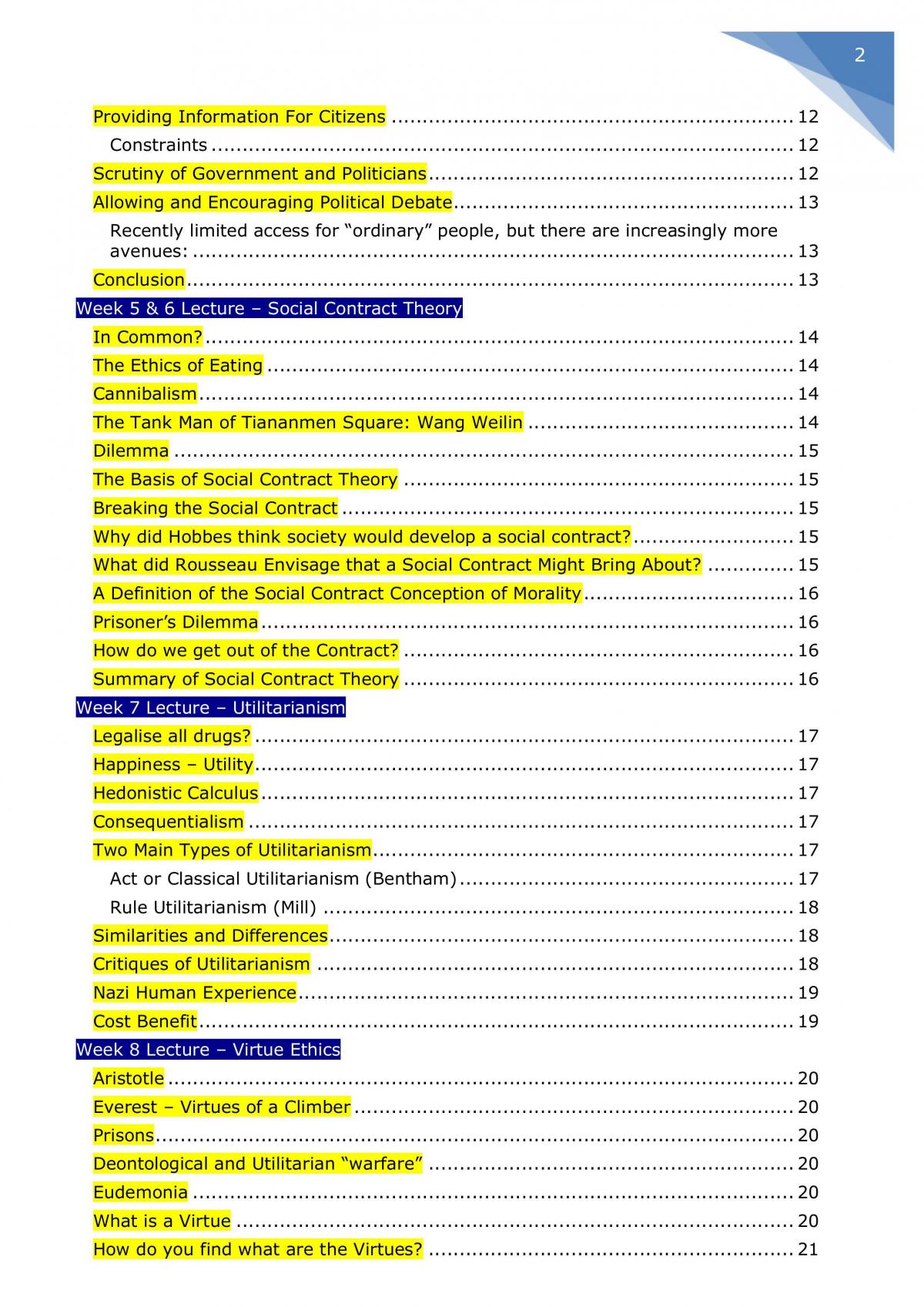 Week 1 to Week 12 Lecture Notes (Completed Contents) - Page 2