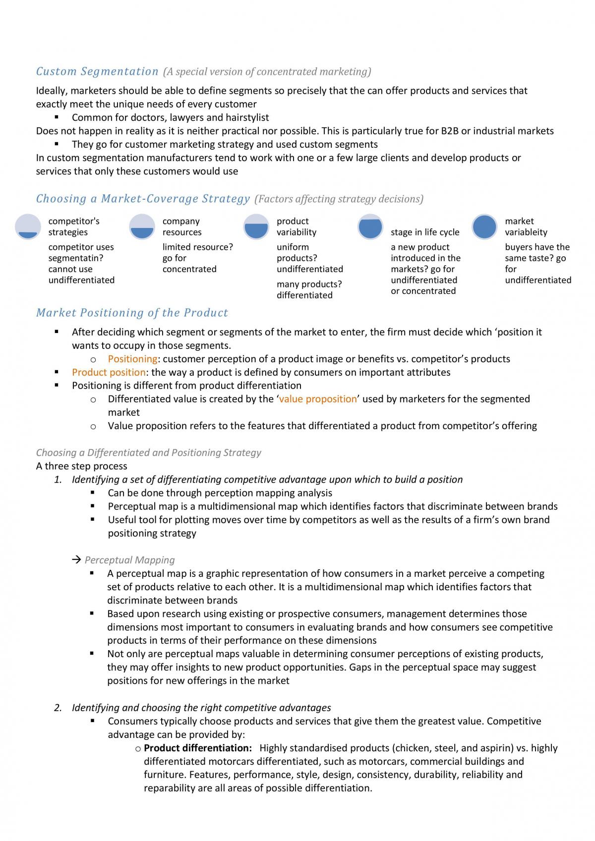Marketing 1012 Complete Notes - Page 26