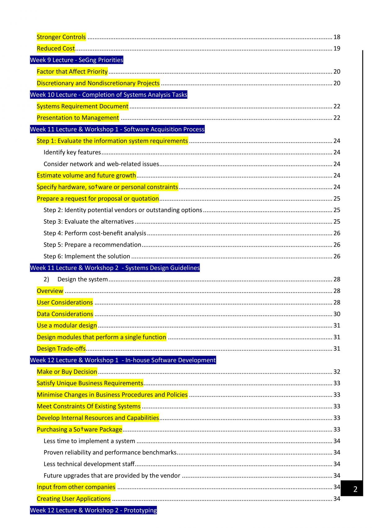 Full Notes (Including Revision Workshops) - Page 2