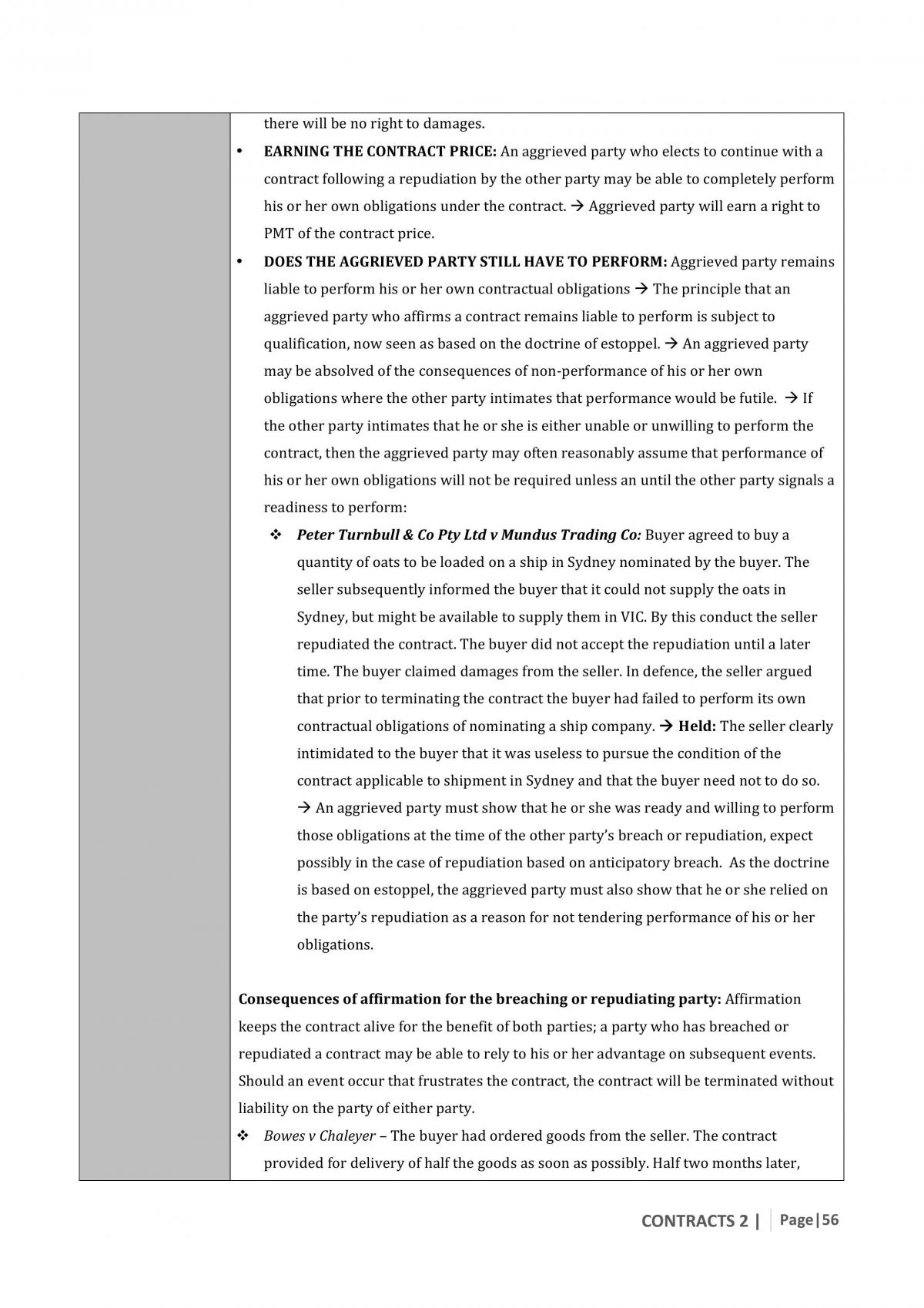 JURD7175 Contracts Notes  - Page 56