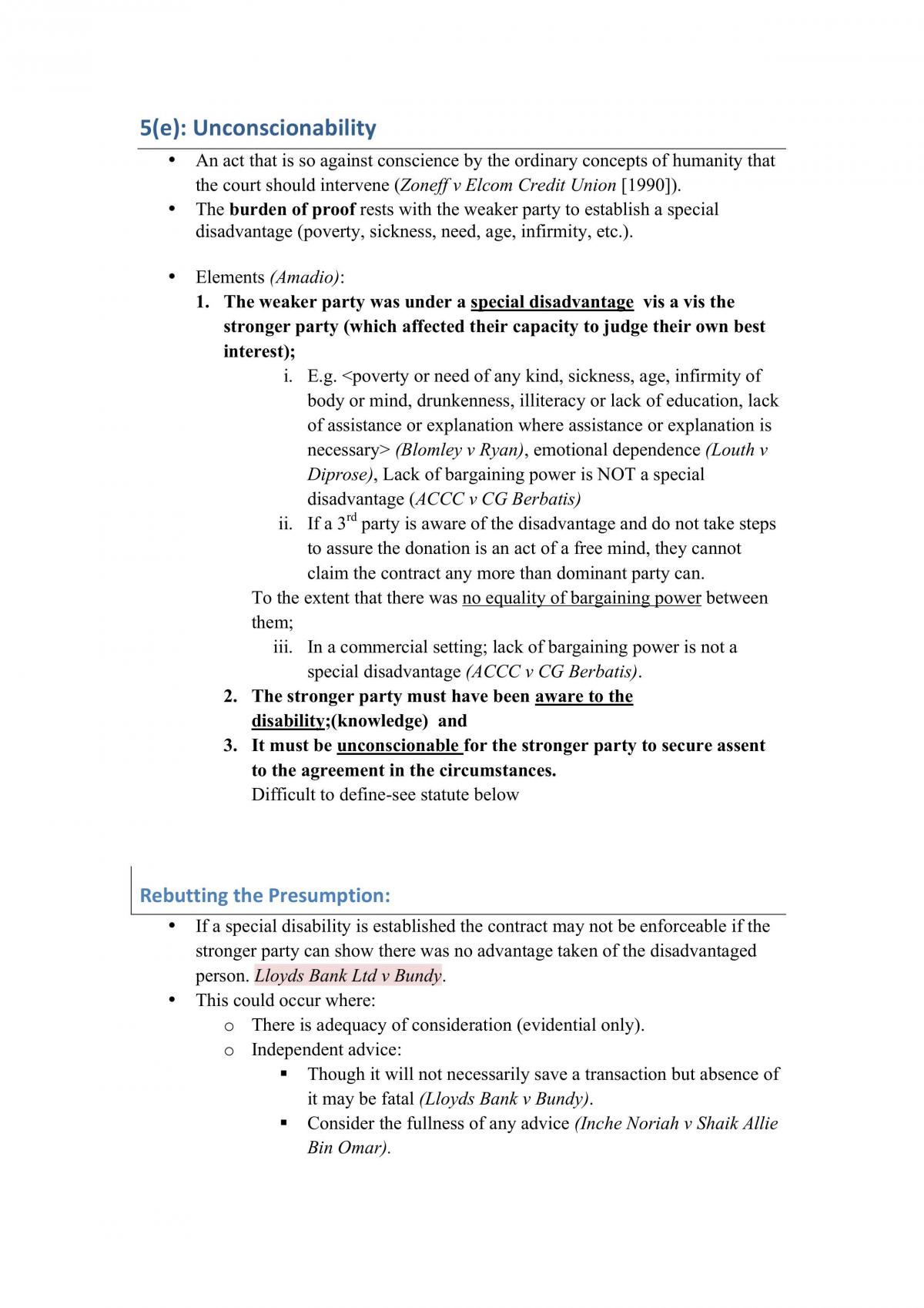 Full Contract Law Notes - Page 43